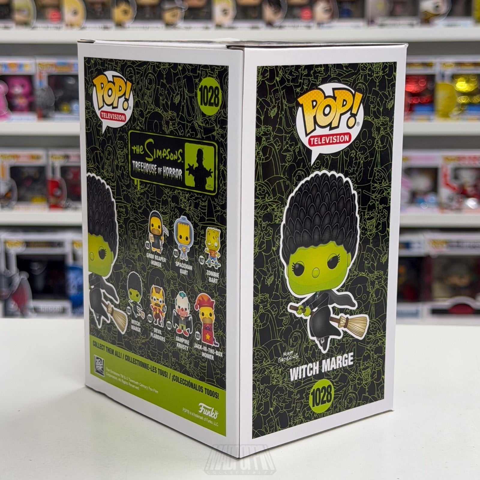 Funko Pop TV The Simpsons Treehouse of Horror Witch Marge 1028 Toy Vinyl Figure