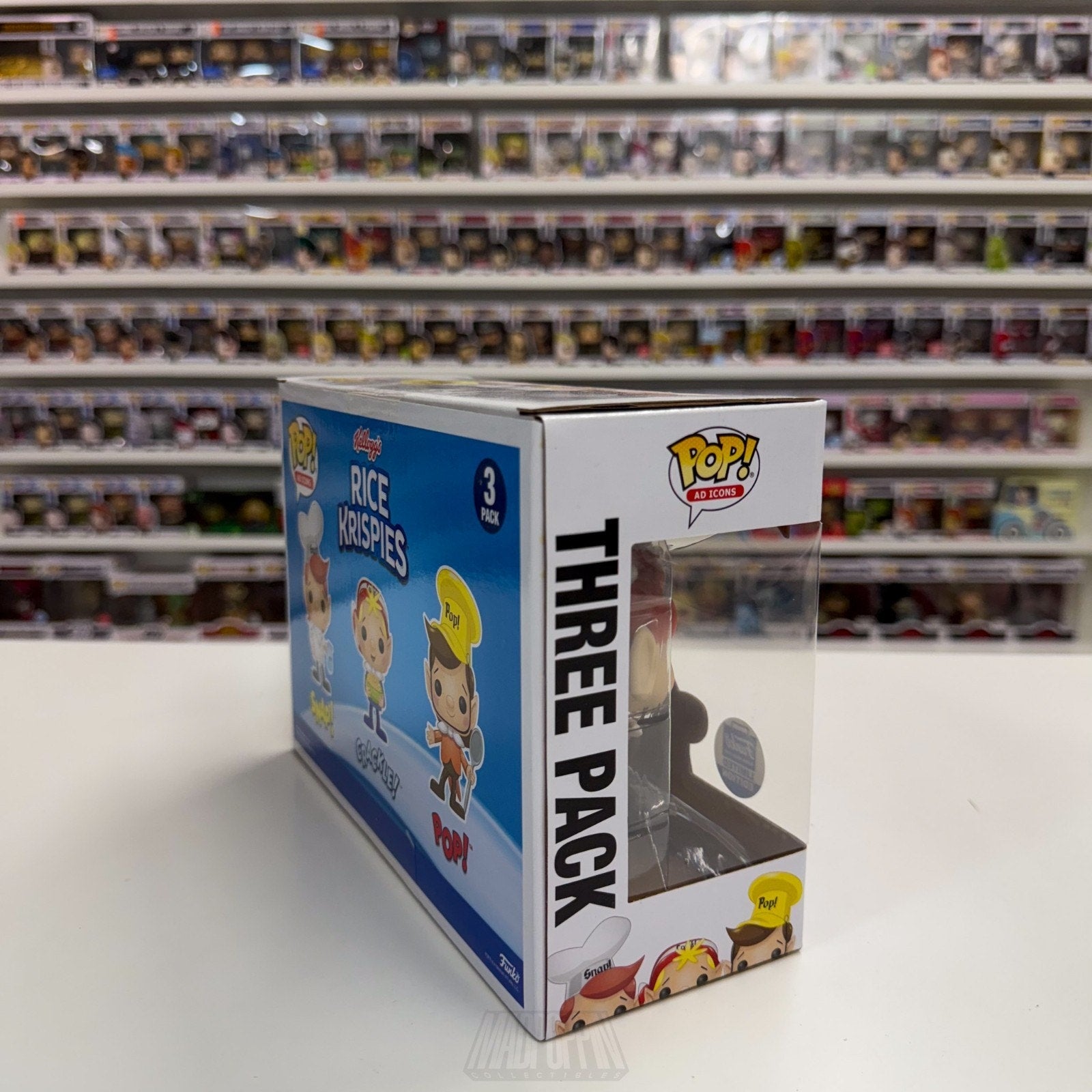 Funko Pop Ad Icons Rice Krispies Snap Crackle Excl 3 Pack Mascots Vinyl Figure