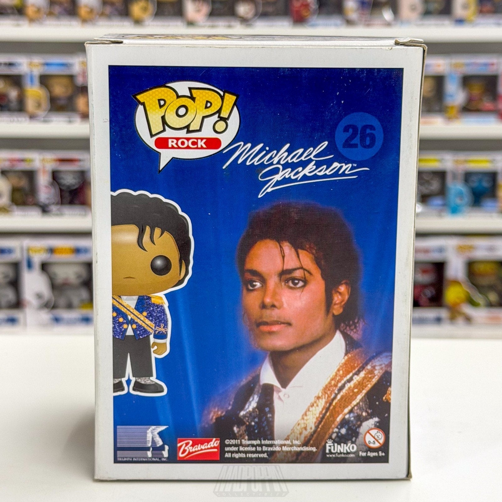 Funko Pop Rocks Michael Jackson Grammys Bedazzled Jacket 26 King Vinyl Figure