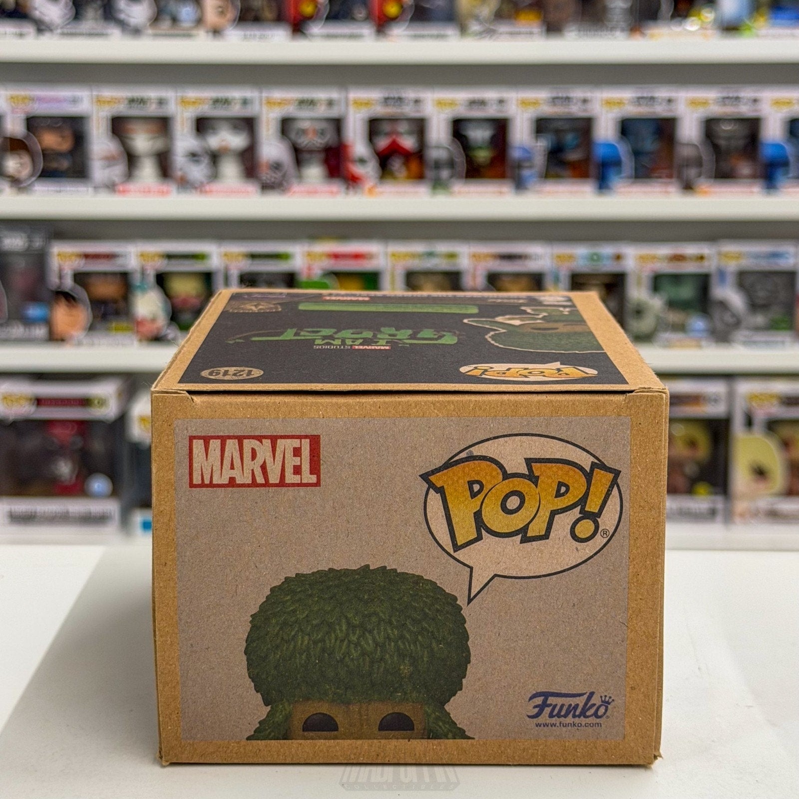 Funko Pop Marvel Poodle I Am Groot Earth Day BoxLunch 1219 Tree Toy Vinyl Figure