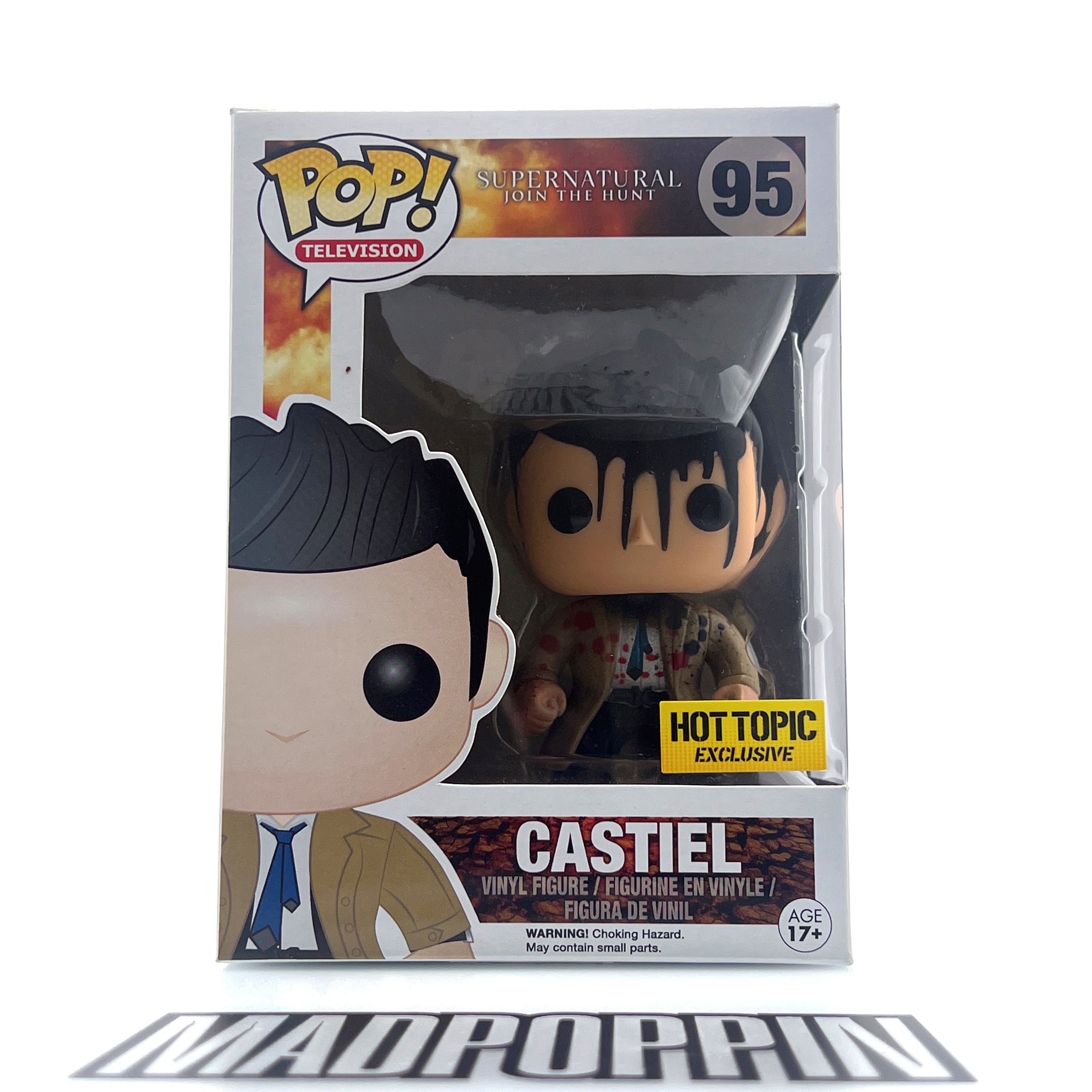Funko Pop Television Supernatural Castiel Leviathan Hot Topic Exclusive 95