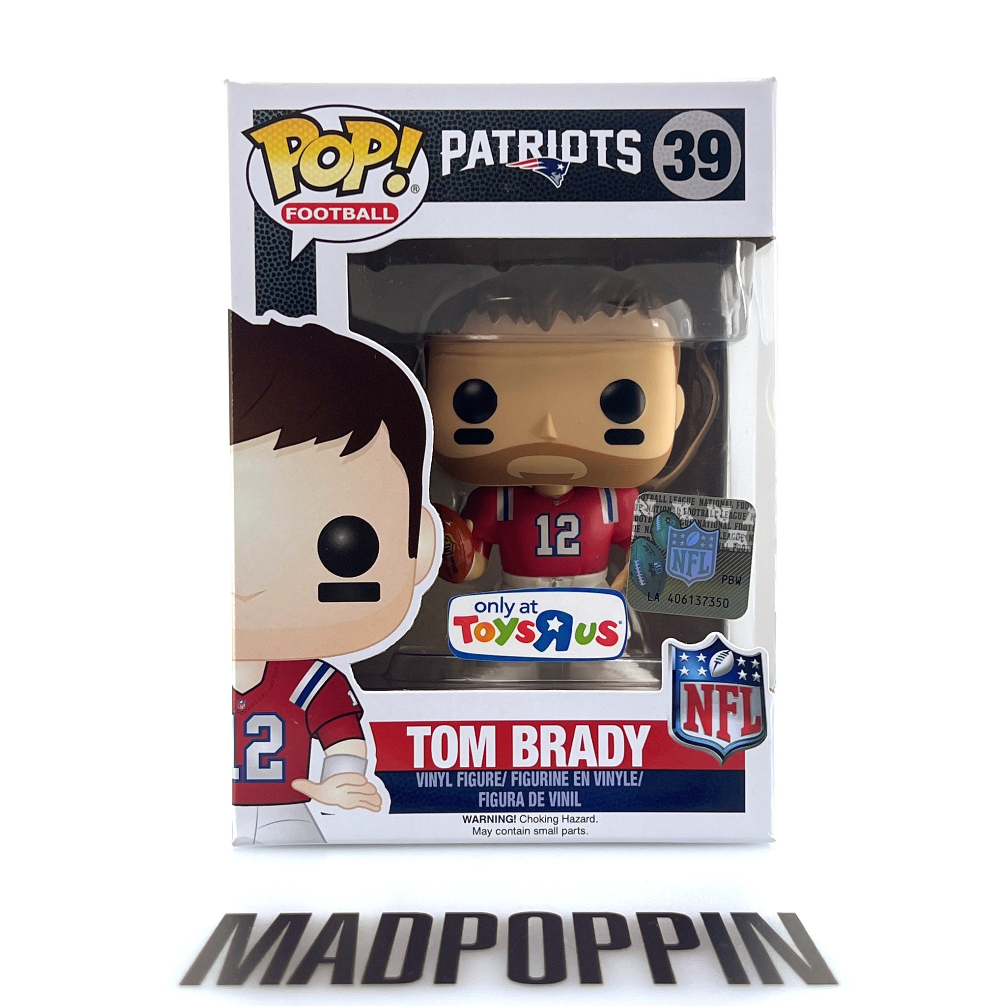 tom brady pop vinyl