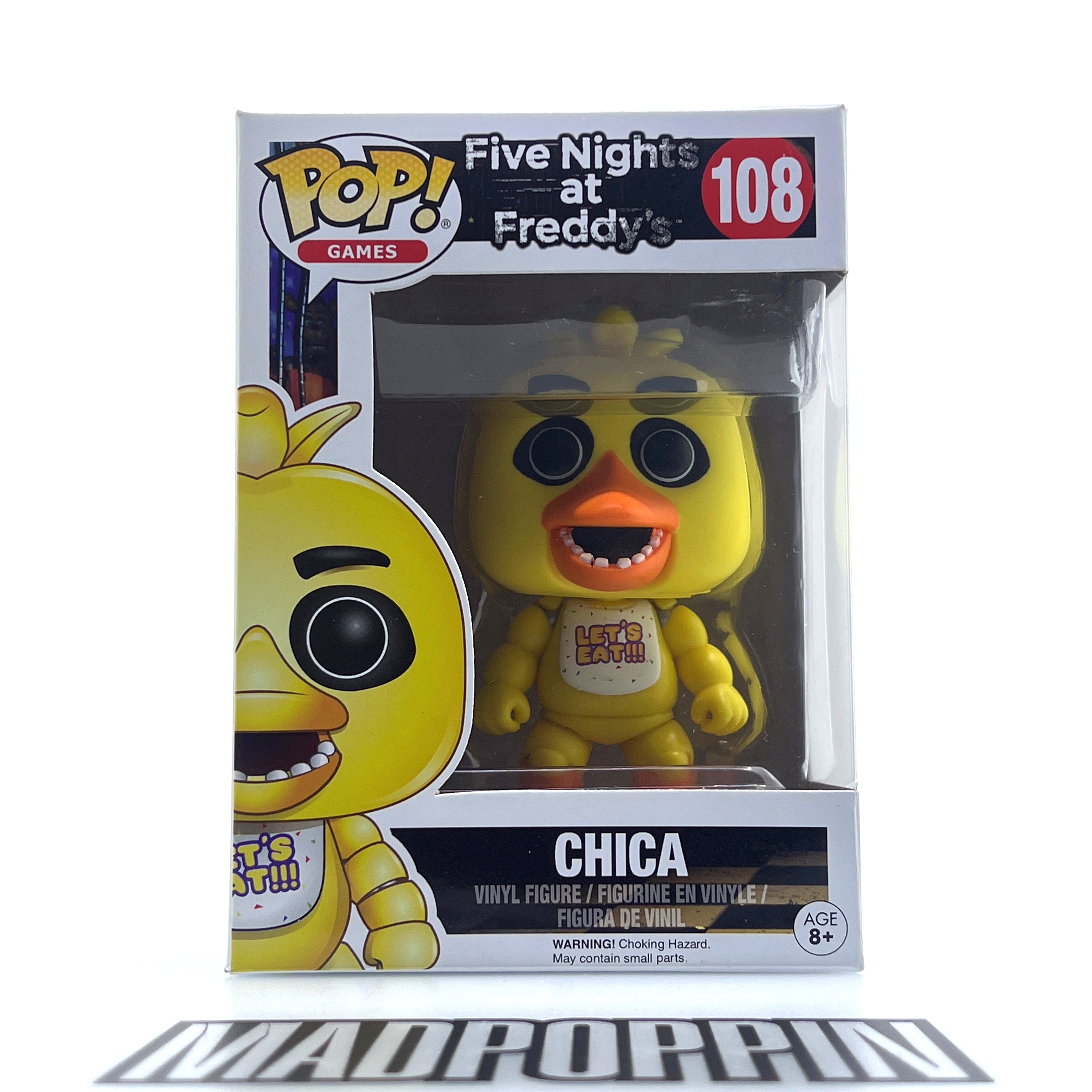 Funko Pop Games Five Nights at Freddy's Chica Vaulted 108