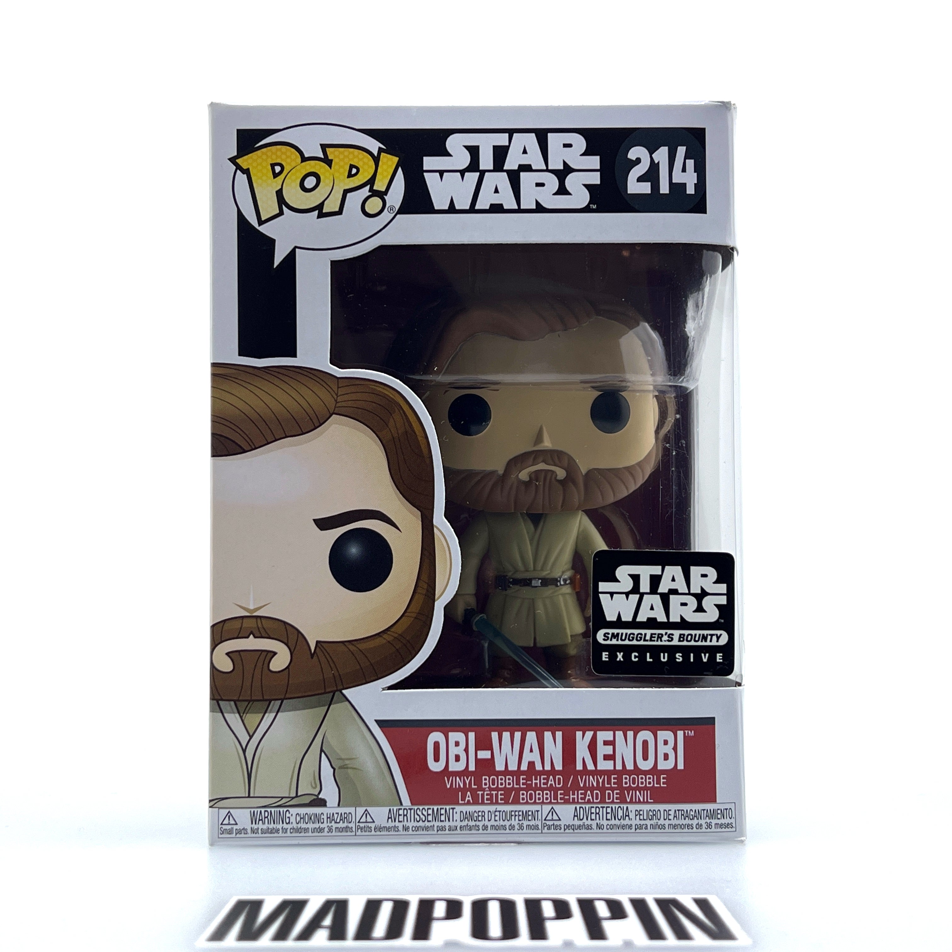 Funko Pop Star Wars Smuggler's Bounty Obi-Wan Kenobi 214