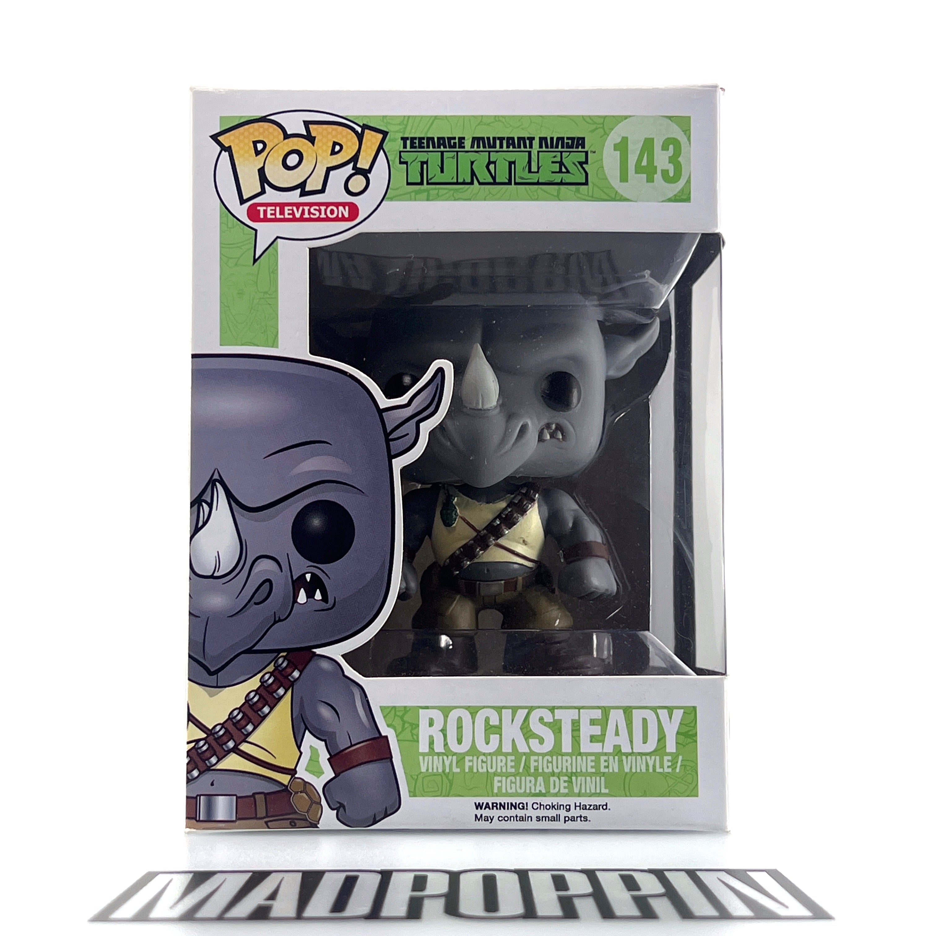 Funko Pop Television Teenage Mutant Ninja Turtles Rocksteady #143