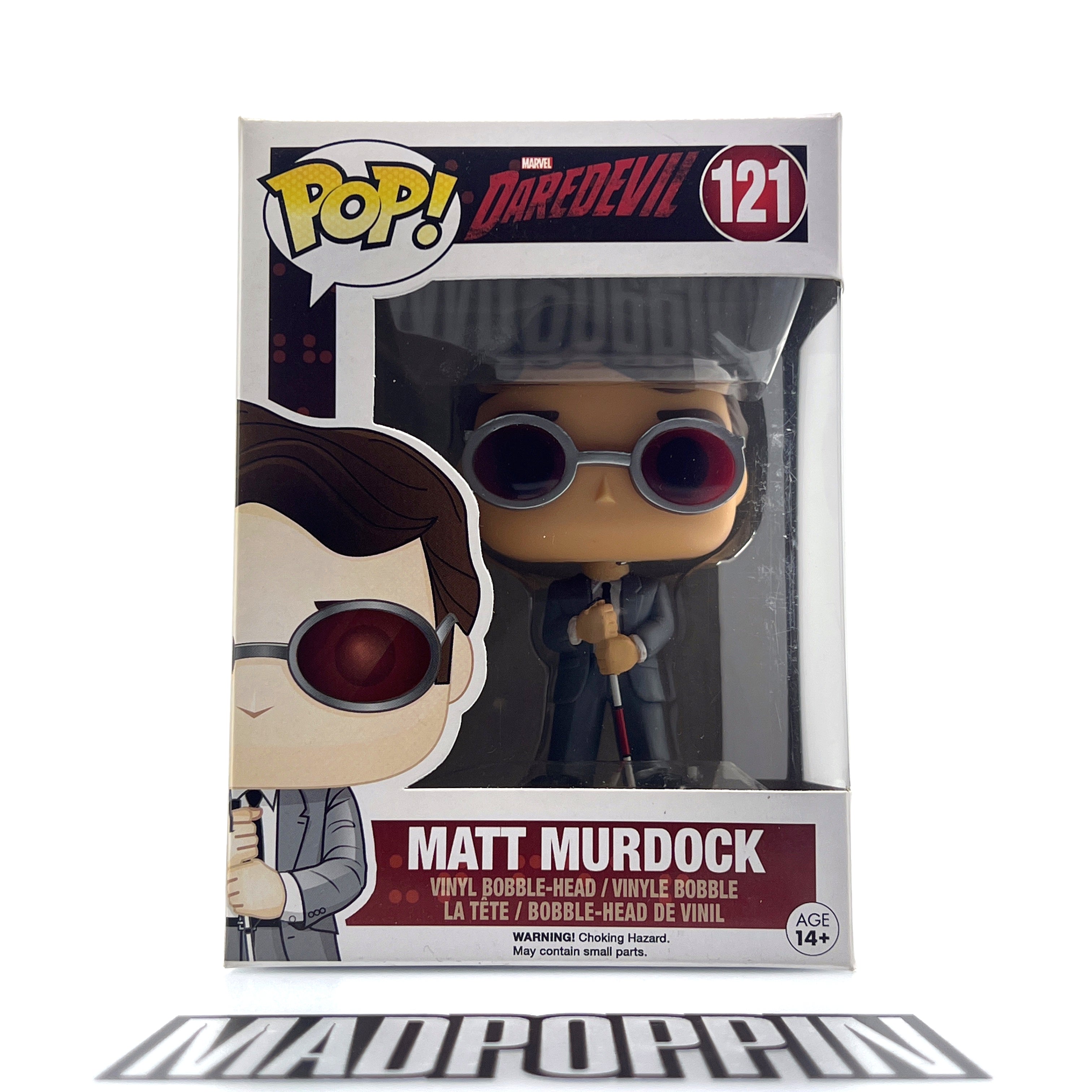 Funko Pop Marvel Daredevil Matt Murdock Vaulted 121