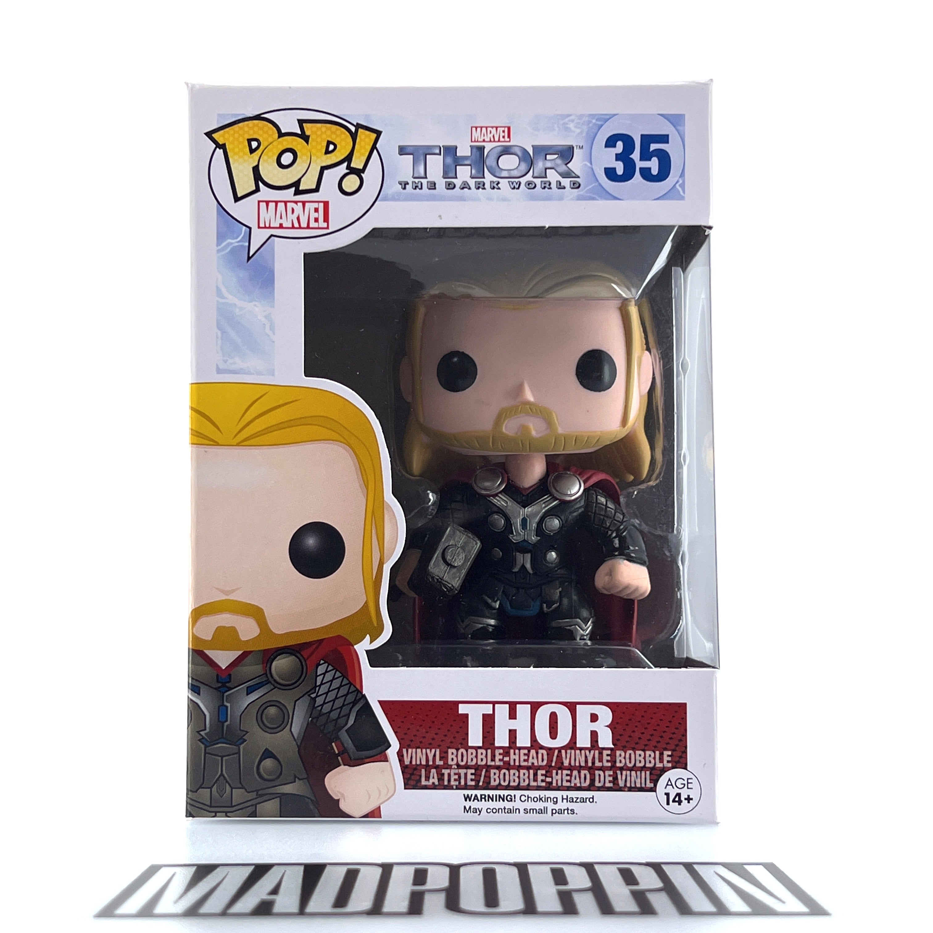 Funko Pop Marvel Thor The Dark World Thor Vaulted #35