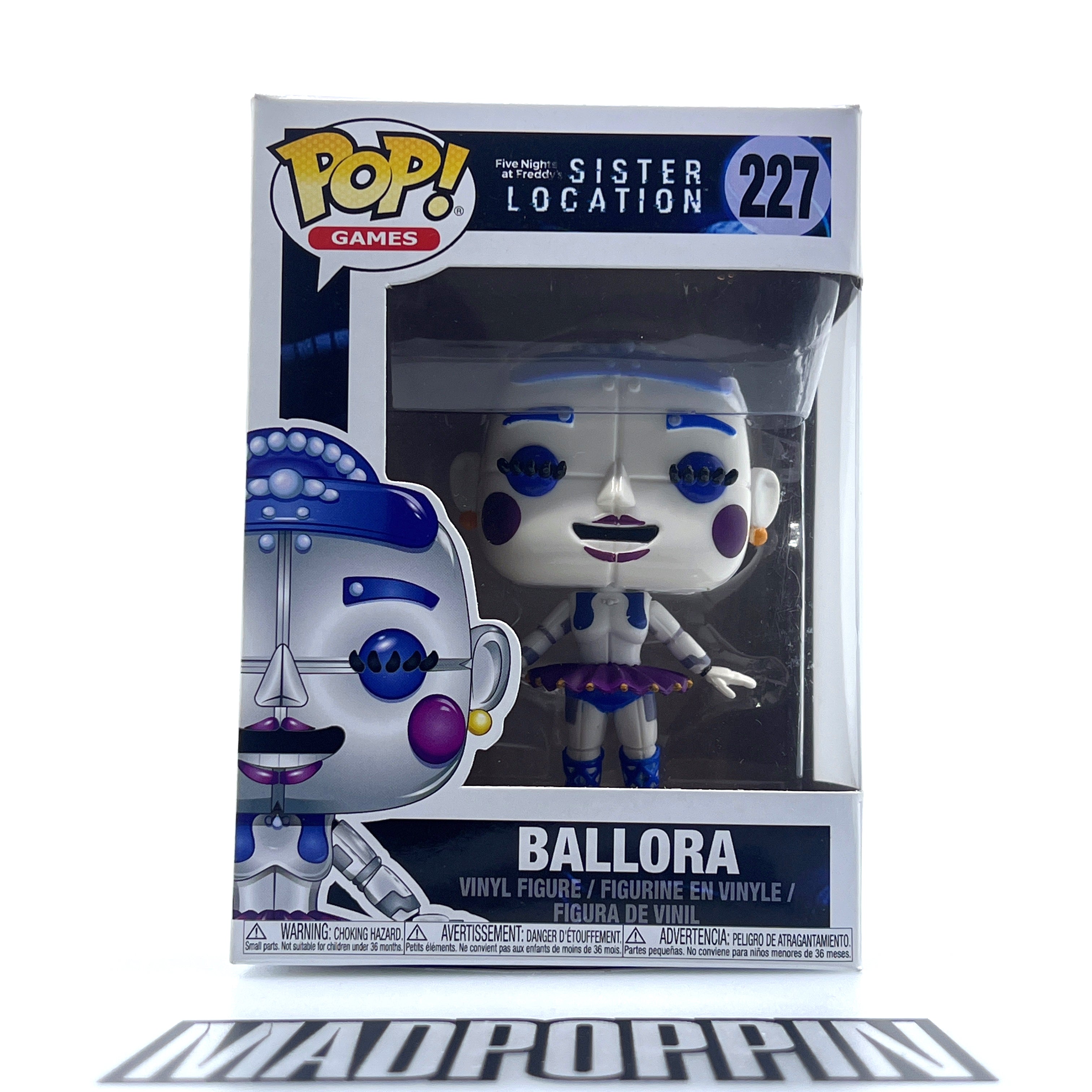 Funko Pop Games Five Nights at Freddy's Sister Location Ballora Vaulted 227