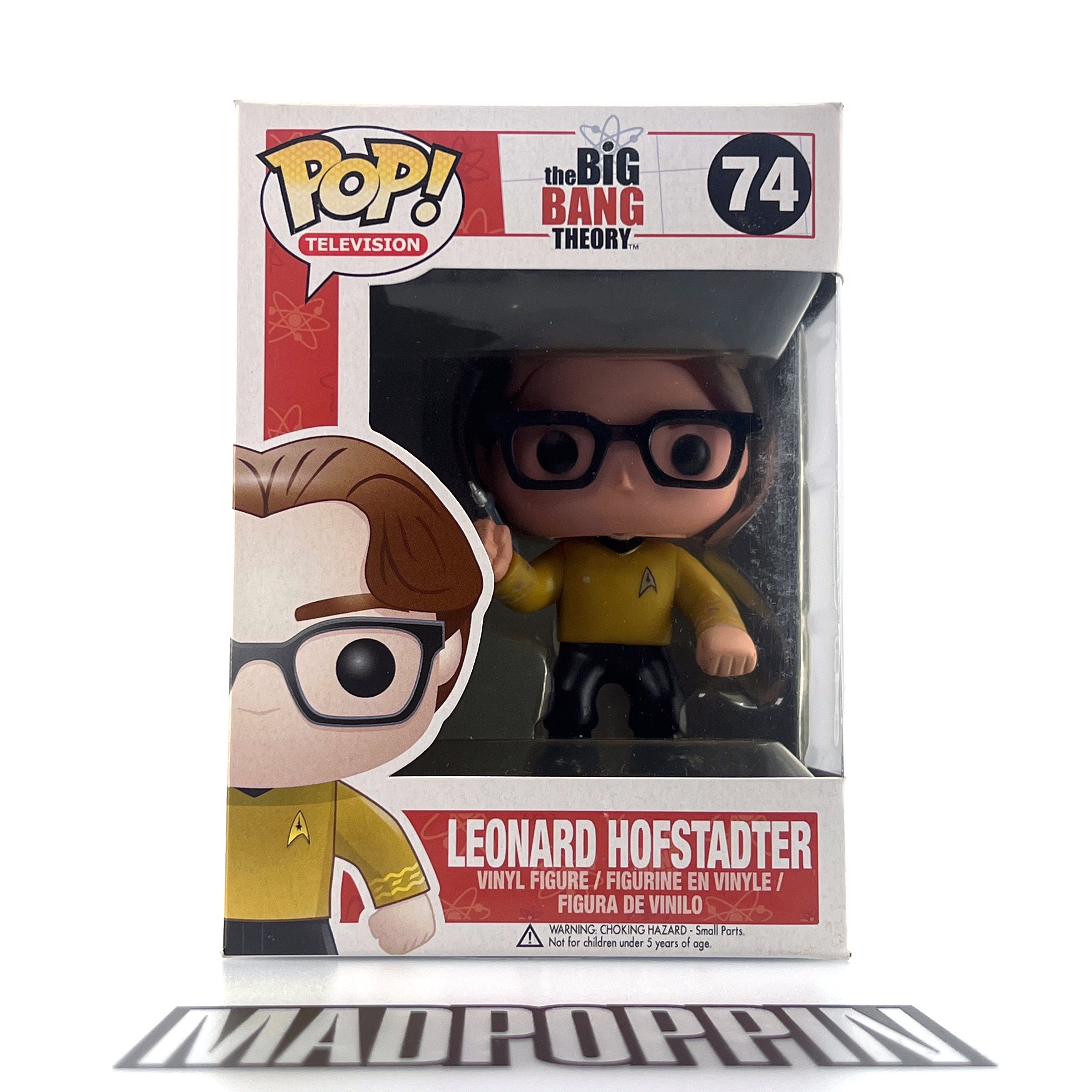 Funko Pop Television The Big Bang Theory Leonard Hofstadter Vaulted #74