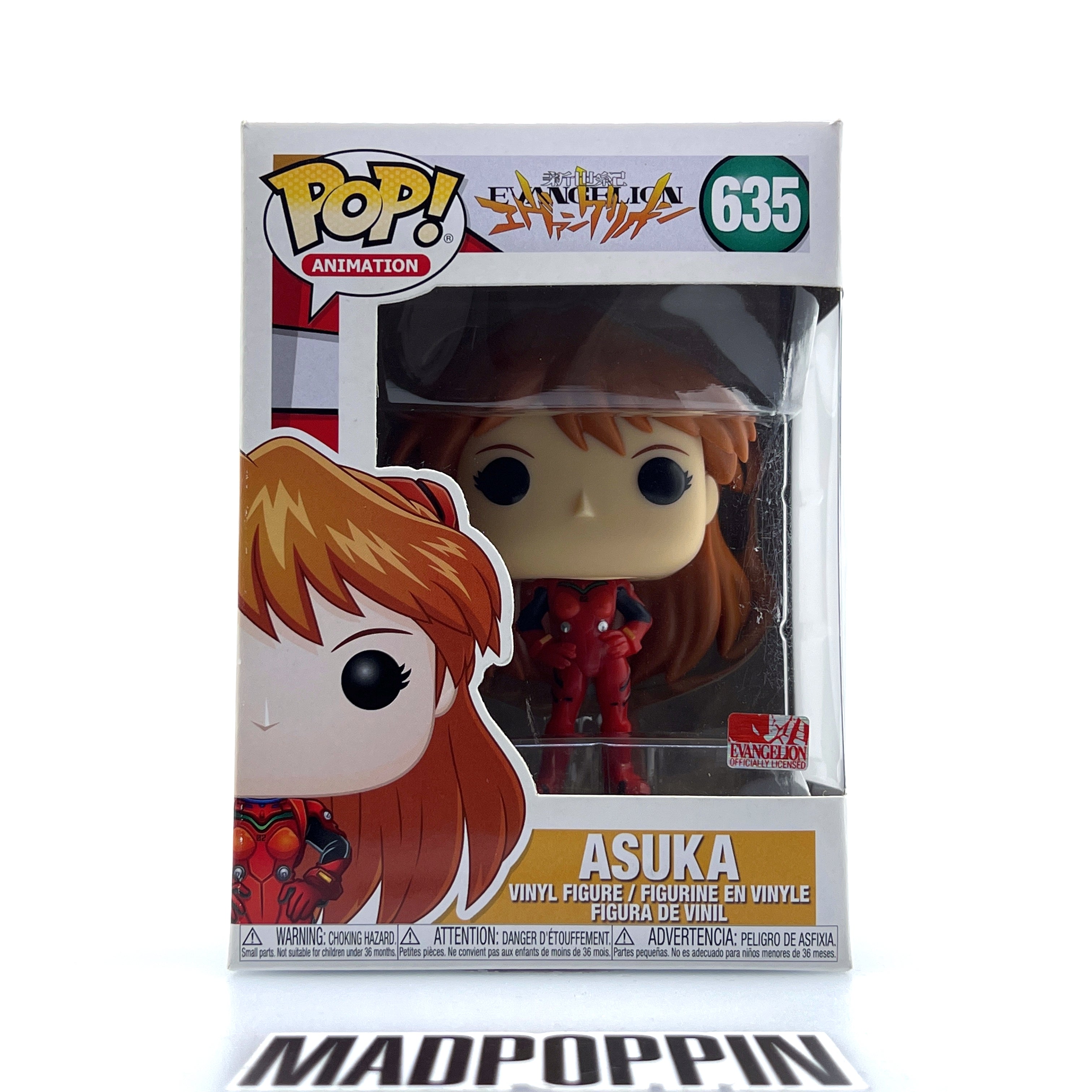 Funko Pop Anime Evangelion Asuka Neon Red Suit 635