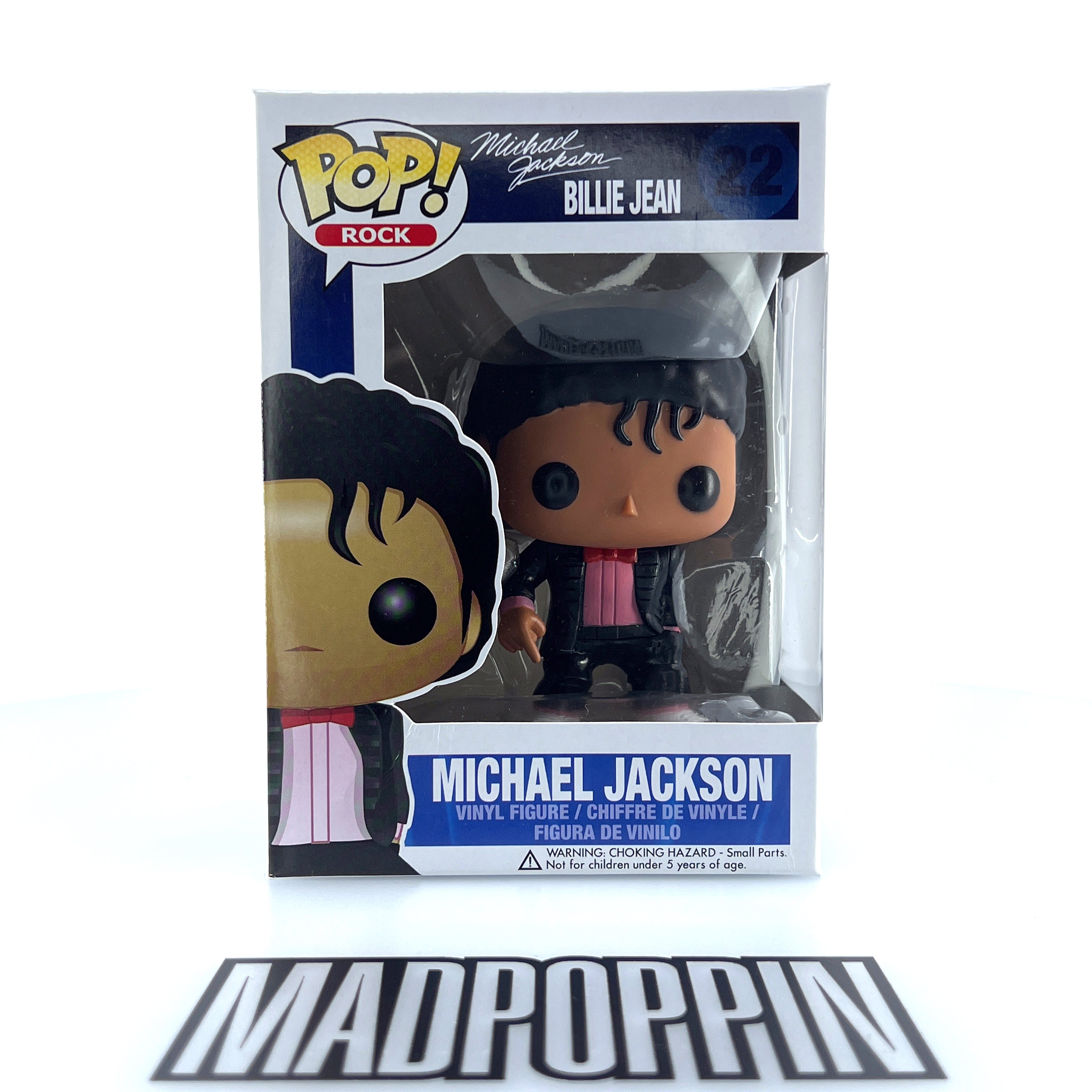 Funko Pop Rocks Michael Jackson Billie Jean Vaulted #22