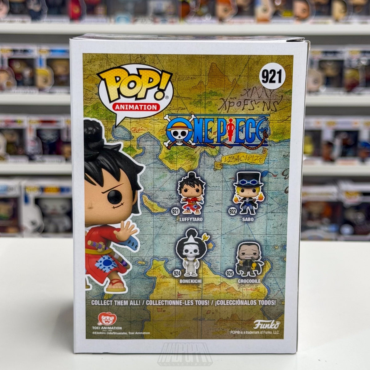 Funko Pop Anime One Piece Luffytaro Kimono 921 Japanese Manga Toy Vinyl Figure