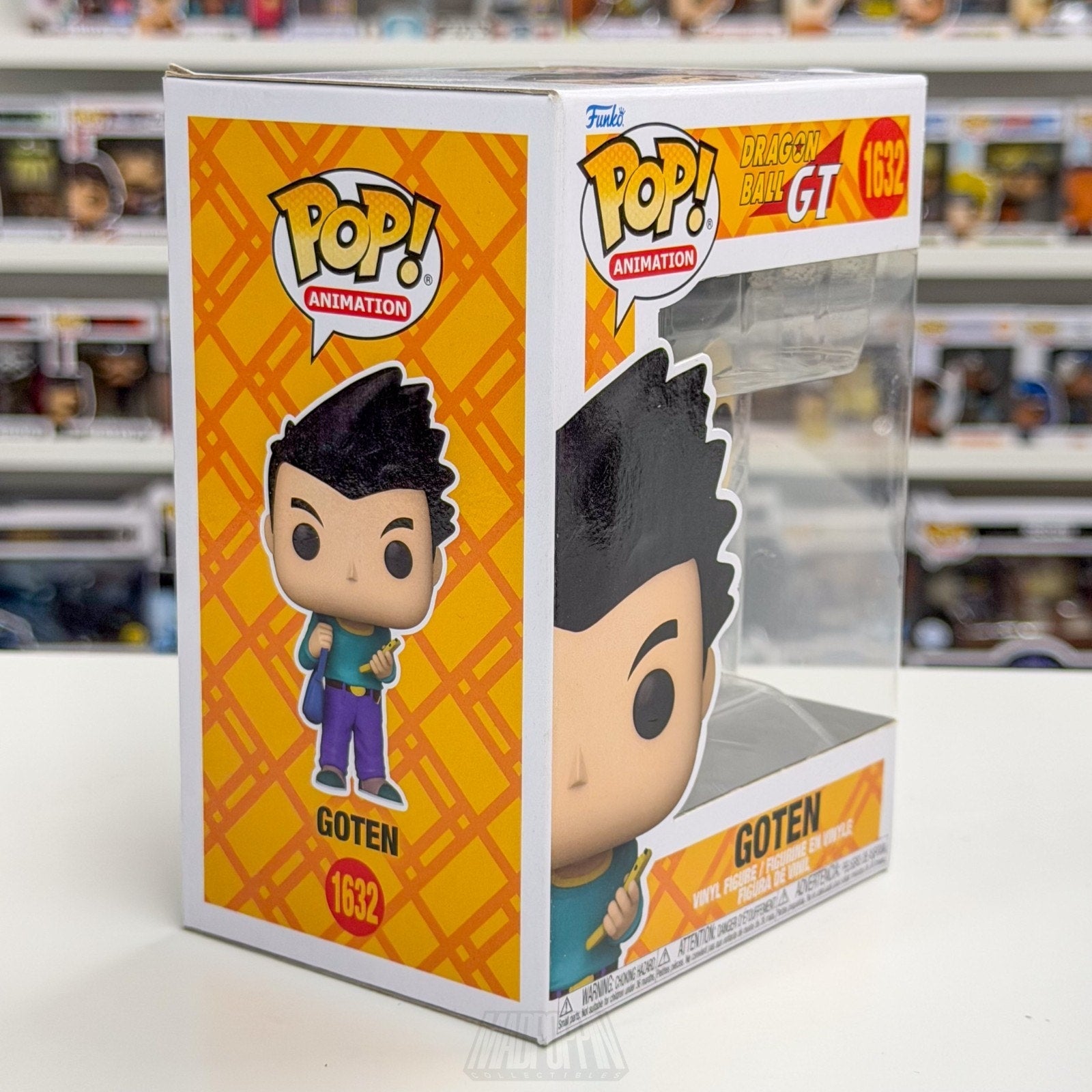 Funko Pop Anime Dragon Ball GT Goten 1632 Goku Son Japanese Manga Vinyl Figure