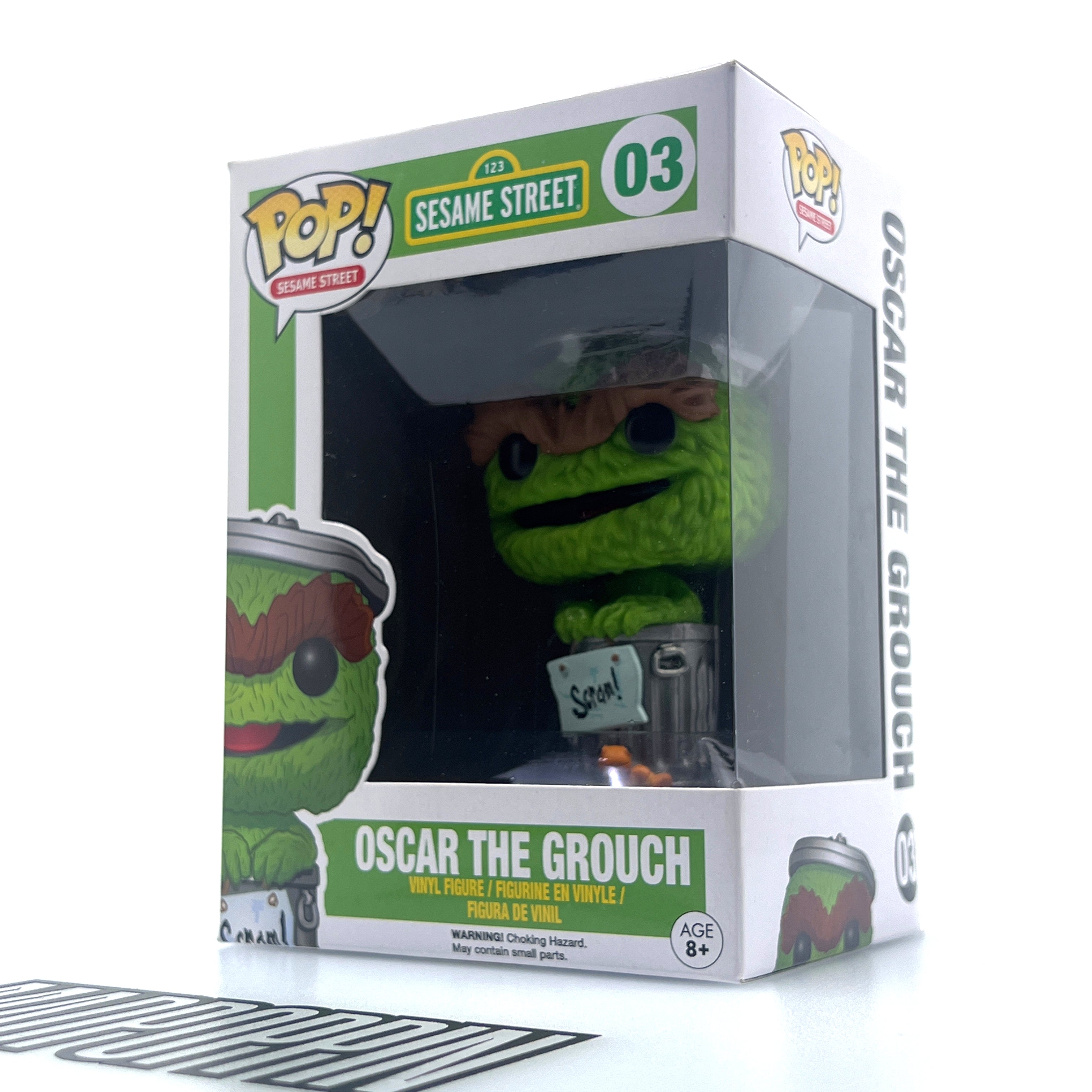 Funko Pop 123 Sesame Street Oscar The Grouch Vaulted 03