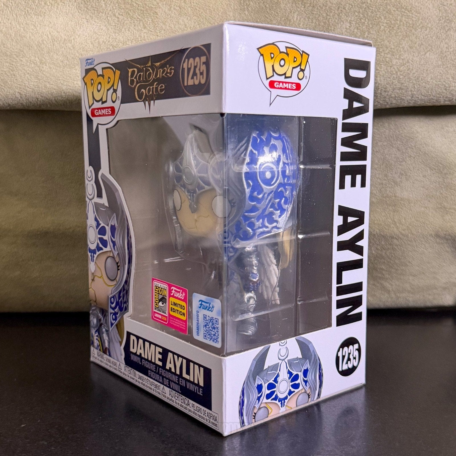 Funko Pop Games Baldur’s Gate Dame Aylin 1235 SDCC 2026 Video Toy Vinyl Figure