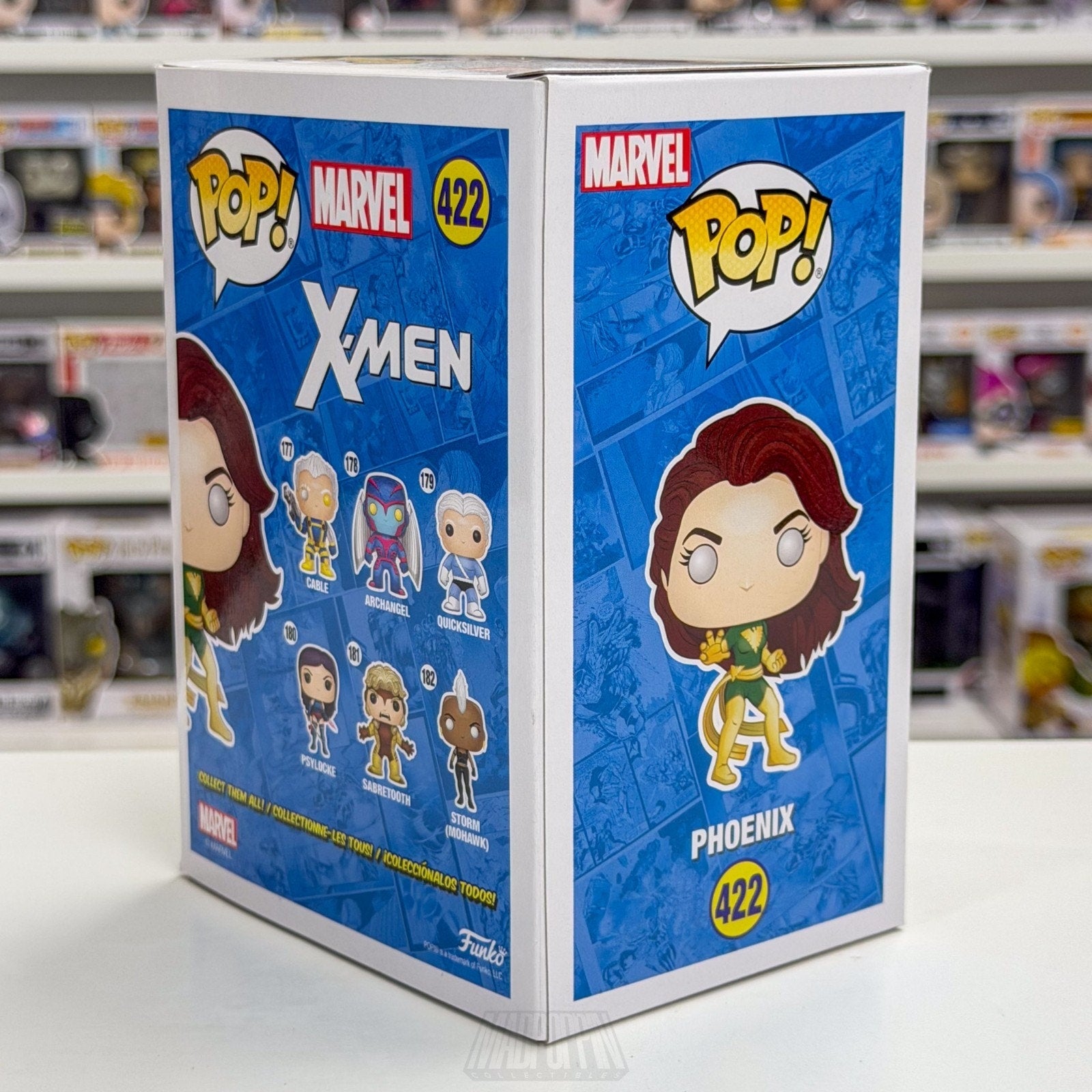 Funko Pop Marvel X-Men Phoenix Glow Entertainment Earth 422 Jean Grey Toy Figure