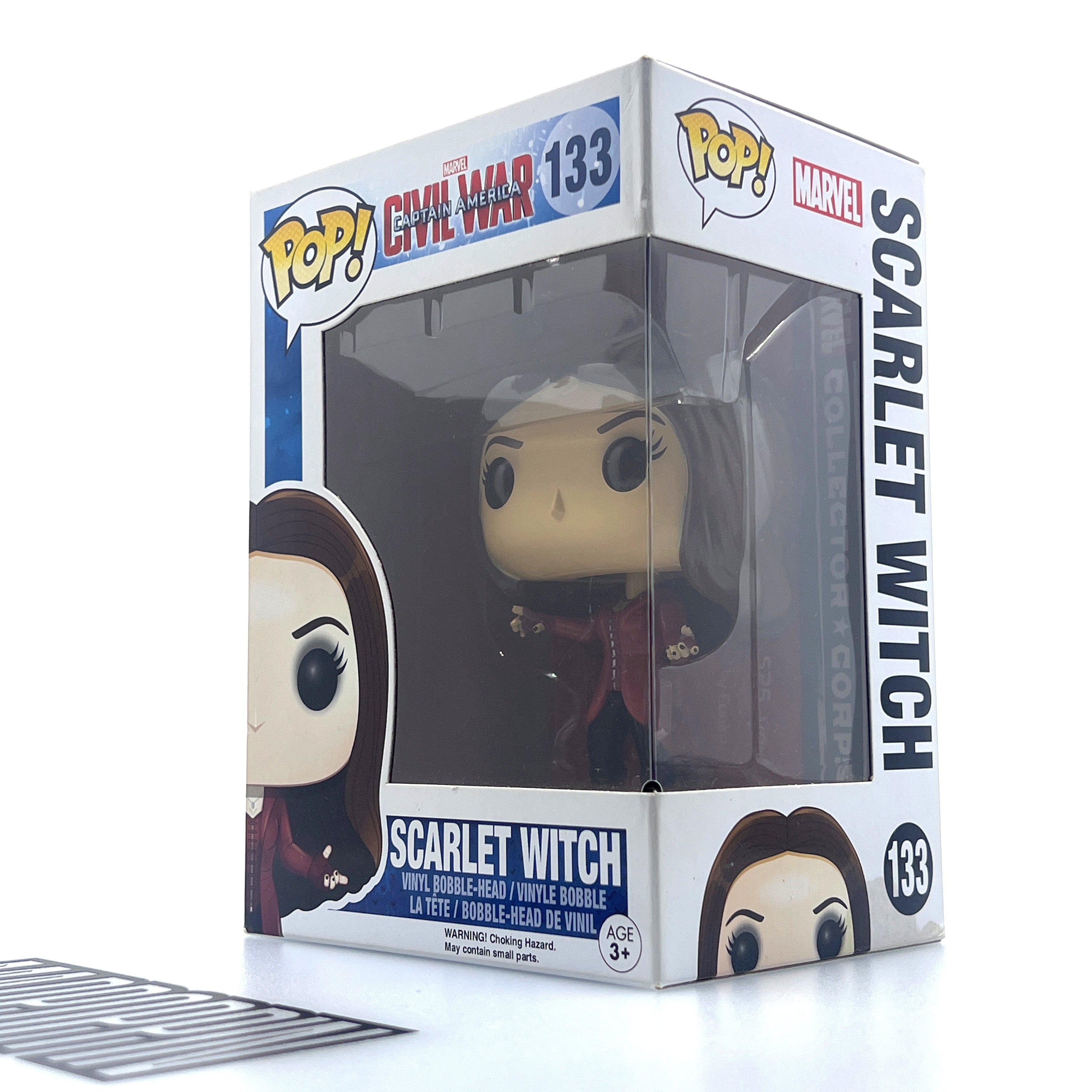 Funko Pop Marvel Captain America Civil War Scarlet Witch Vaulted 133