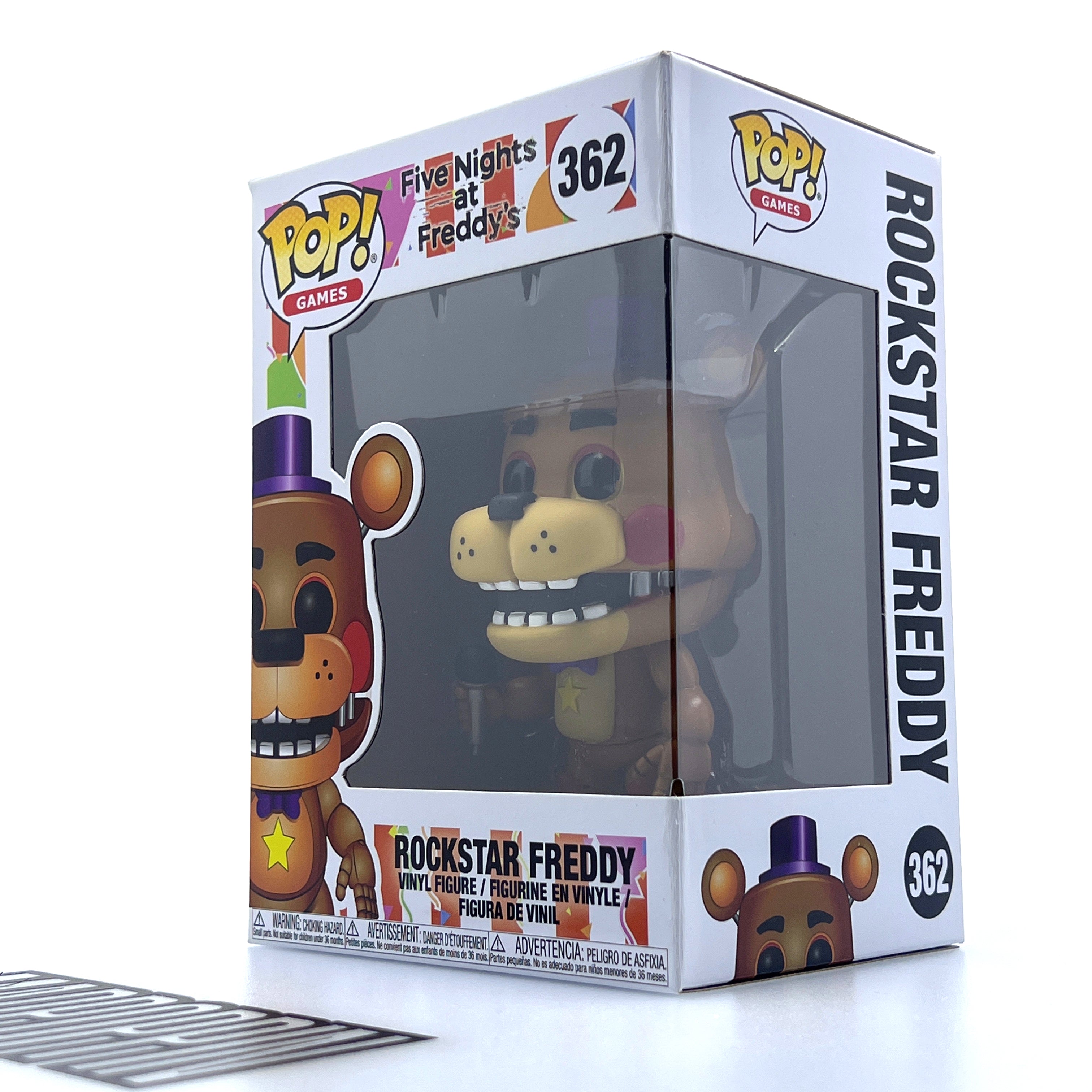Funko Pop Games Five Nights at Freddy's Rockstar Freddy Vaulted 362