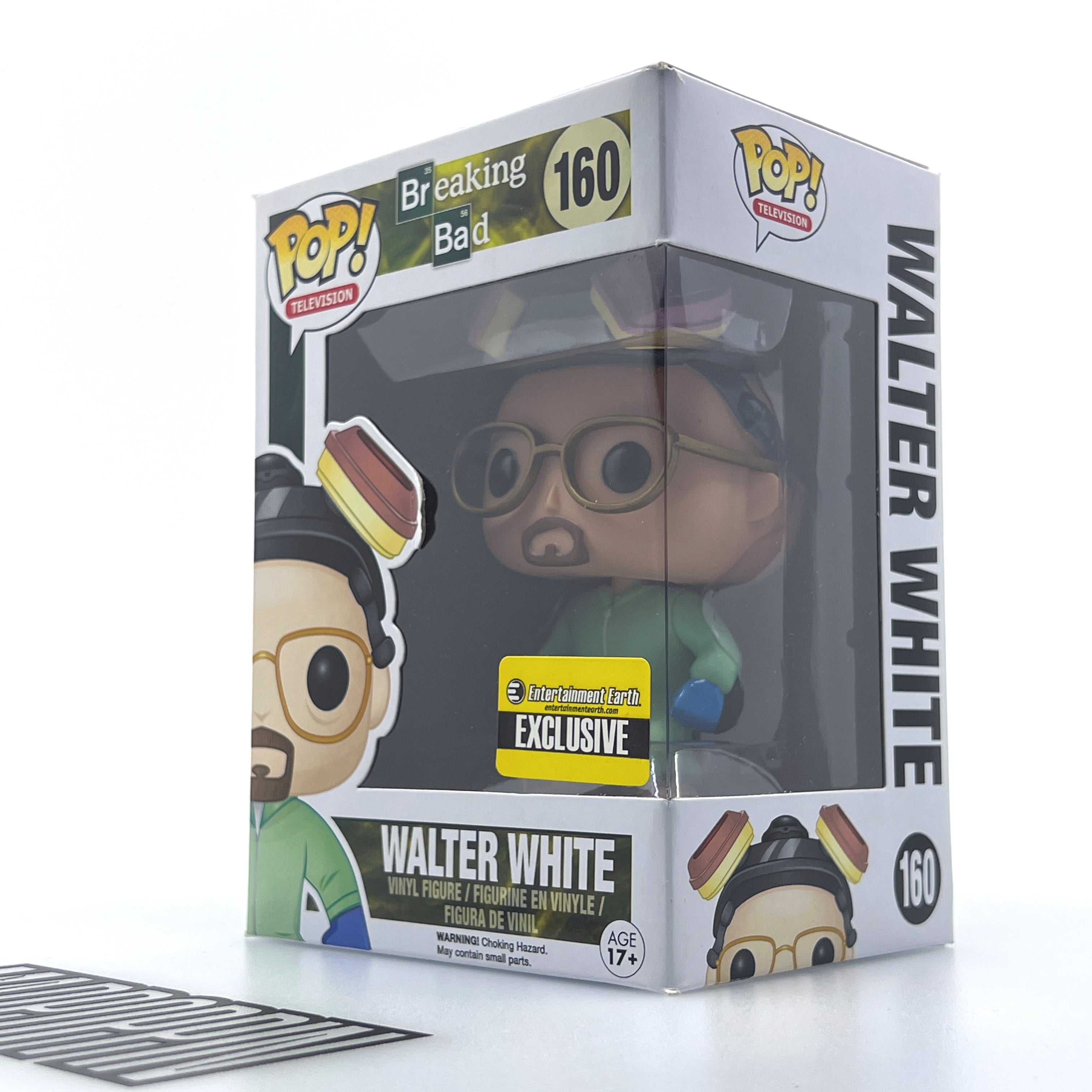 Funko Pop TV Breaking Bad Walter White Haz Mat Suit Green Entertainment Earth 160