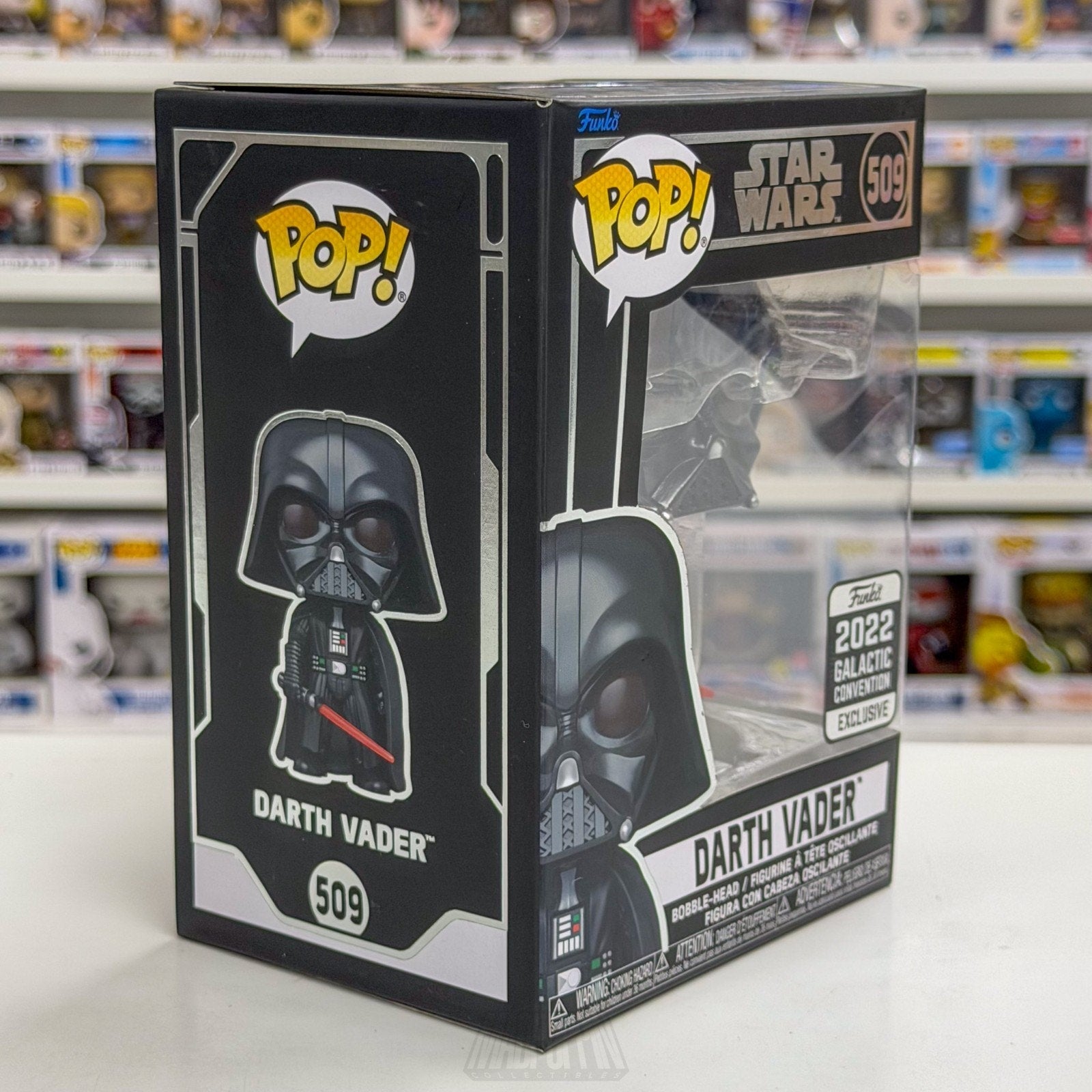 Funko Pop Star Wars Darth Vader Celebration Galactic Con 509 Sith Vinyl Figure