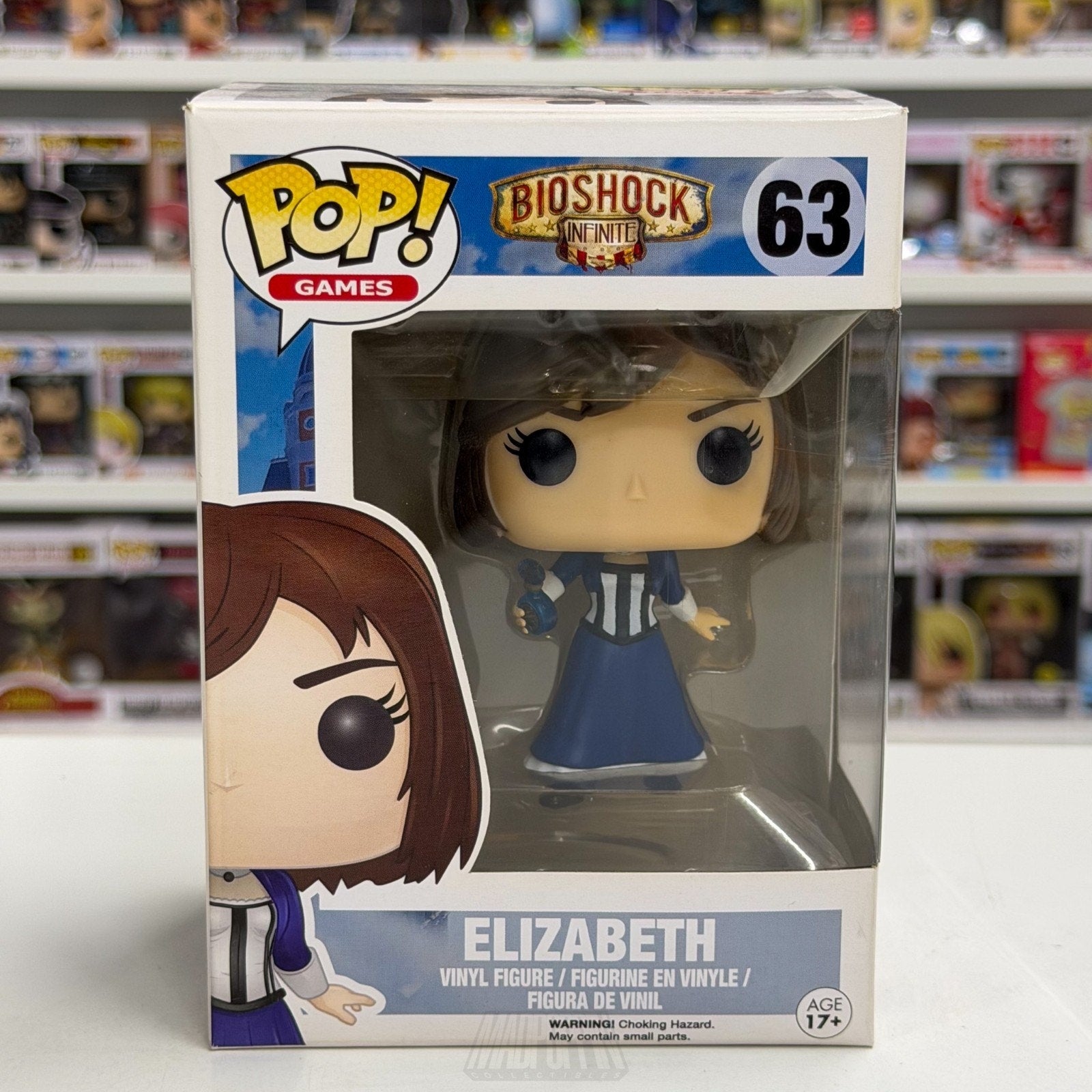 Funko Pop Games Bioshock Infinite Elizabeth 63 Steampunk FPS Toy Vinyl Figure