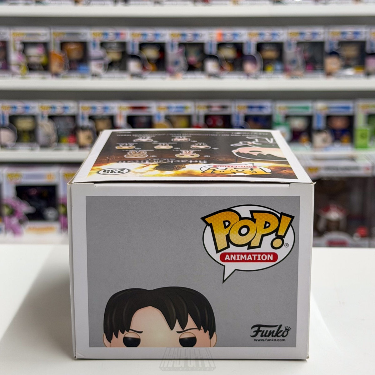 Funko Pop Anime Attack on Titan Levi Ackerman 235 Japanese Manga Vinyl Figure