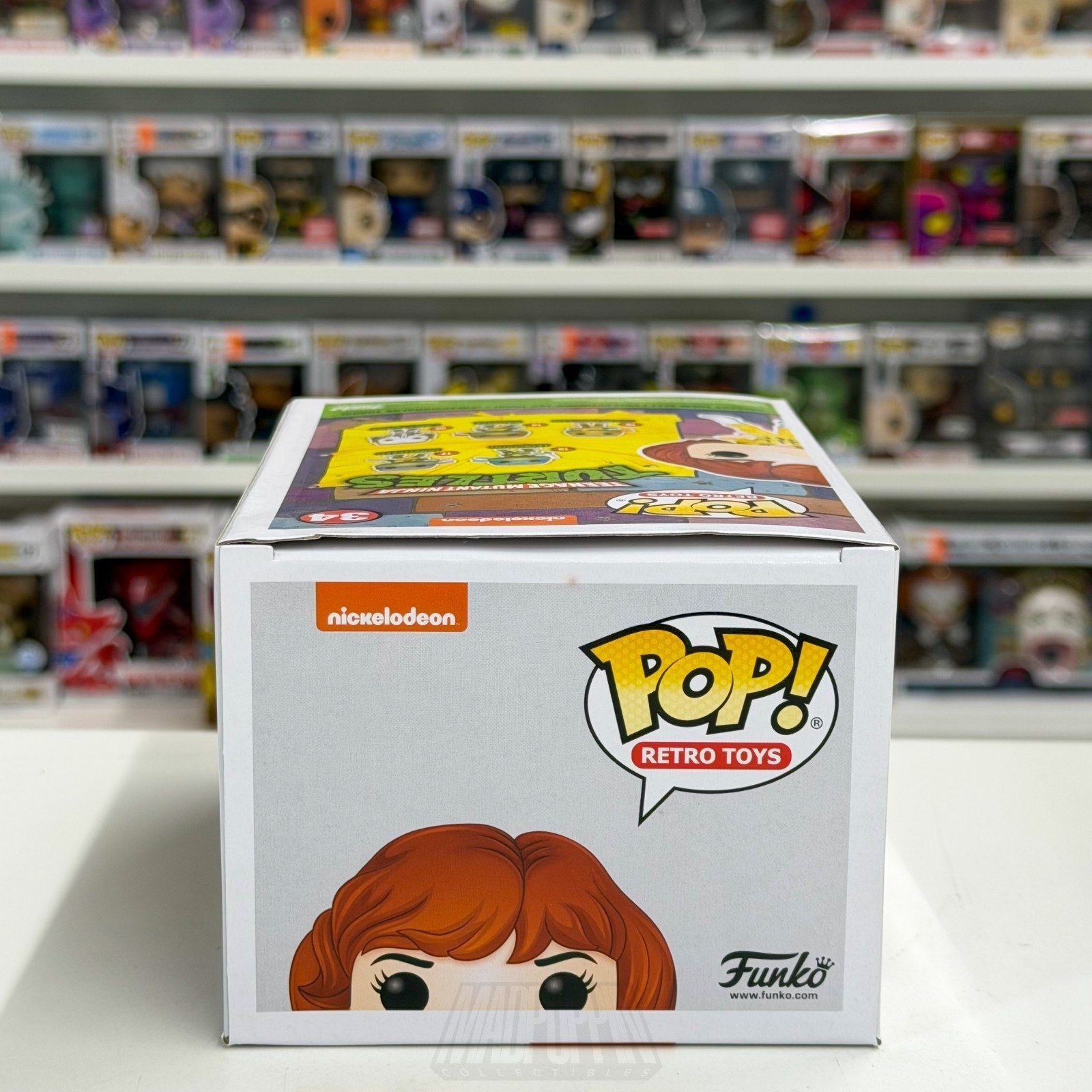 Funko Pop Retro Toys TMNT Turtles April O'Neil Specialty Series 34 Vinyl Figure