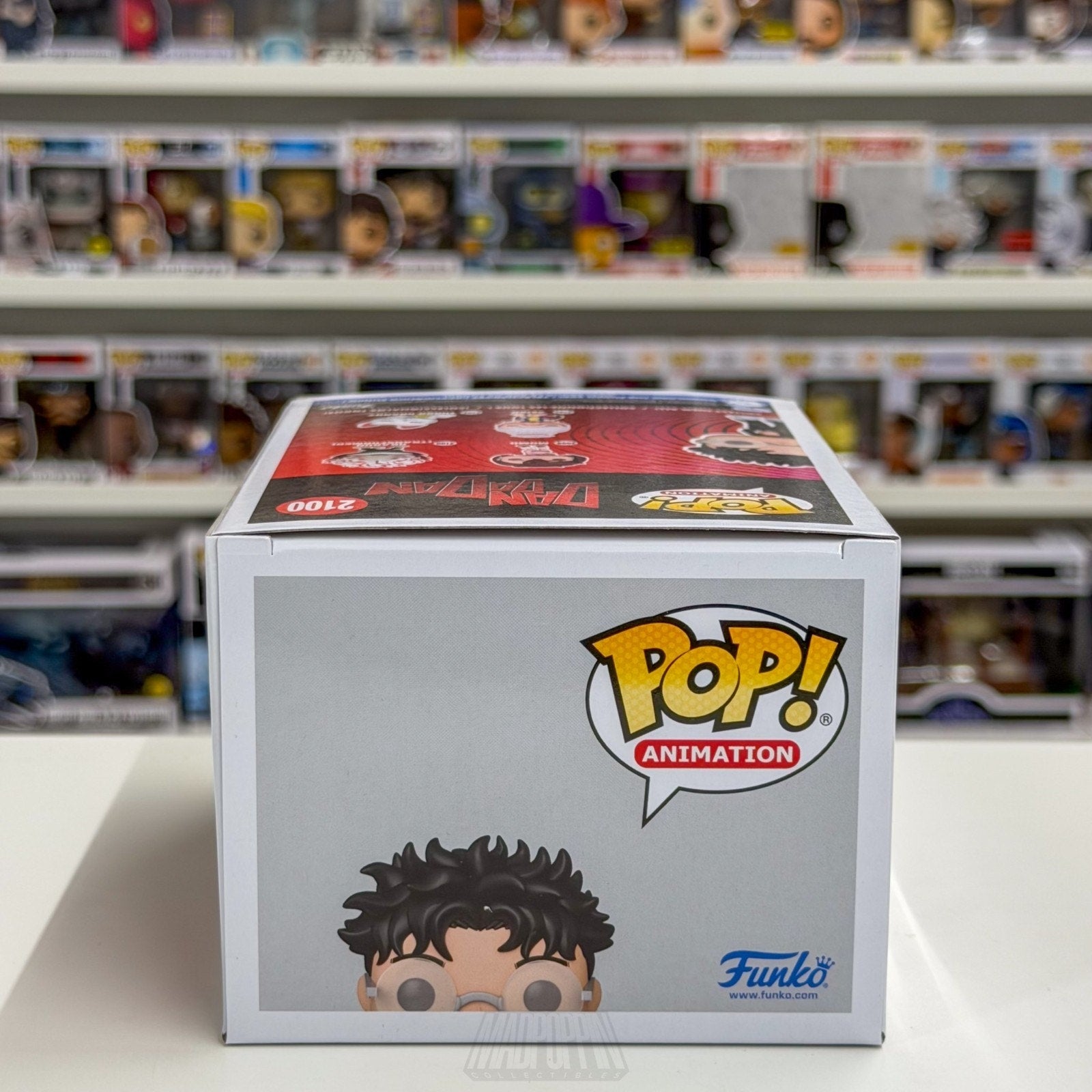 Funko Pop Anime Dandadan Okarun Chase 2100 Japanese Manga Supernatural Figure
