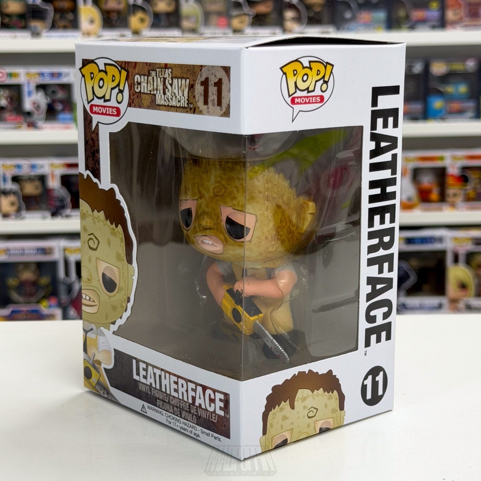 Funko Pop Movies Texas Chainsaw Massacre Leatherface 11 Horror Toy Vinyl Figure