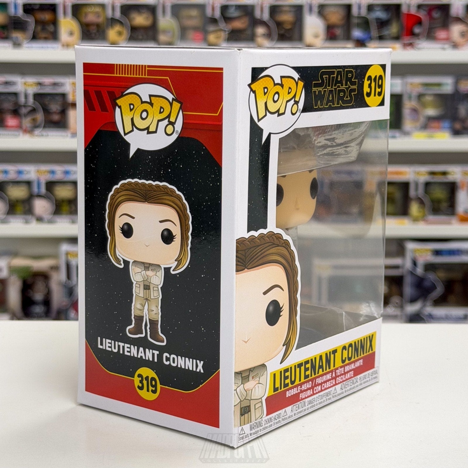 Funko Pop Star Wars EP9 Rise of Skywalker Lieutenant Connix 319 Toy Vinyl Figure