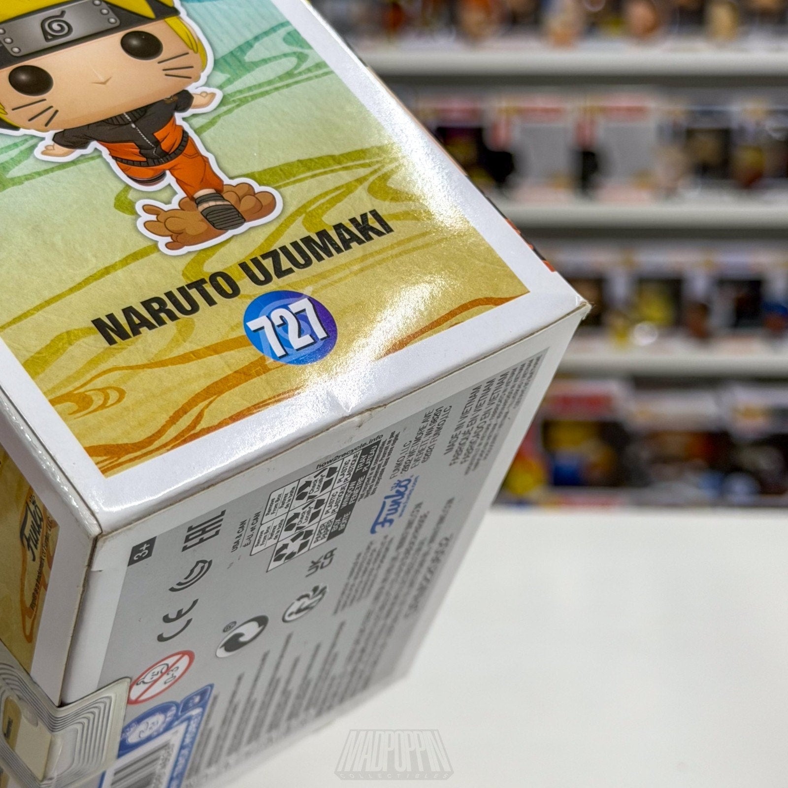 Funko Pop Anime Shippuden Naruto Uzumaki Running 727 Japanese Manga Vinyl Figure