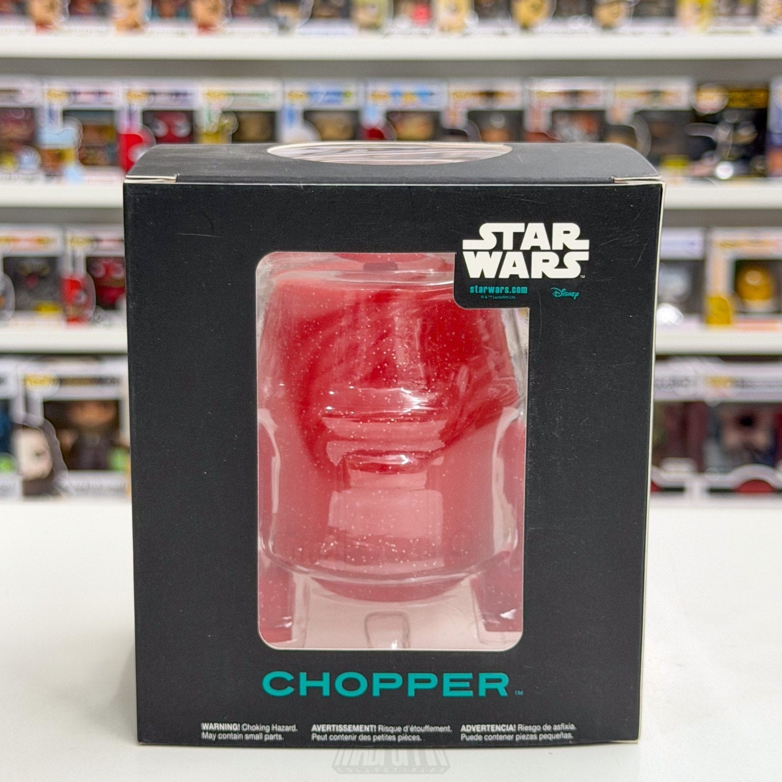 Funko Hikari Mini XS Star Wars Smugglers Bounty Rebels Chopper Red Glitter Toy