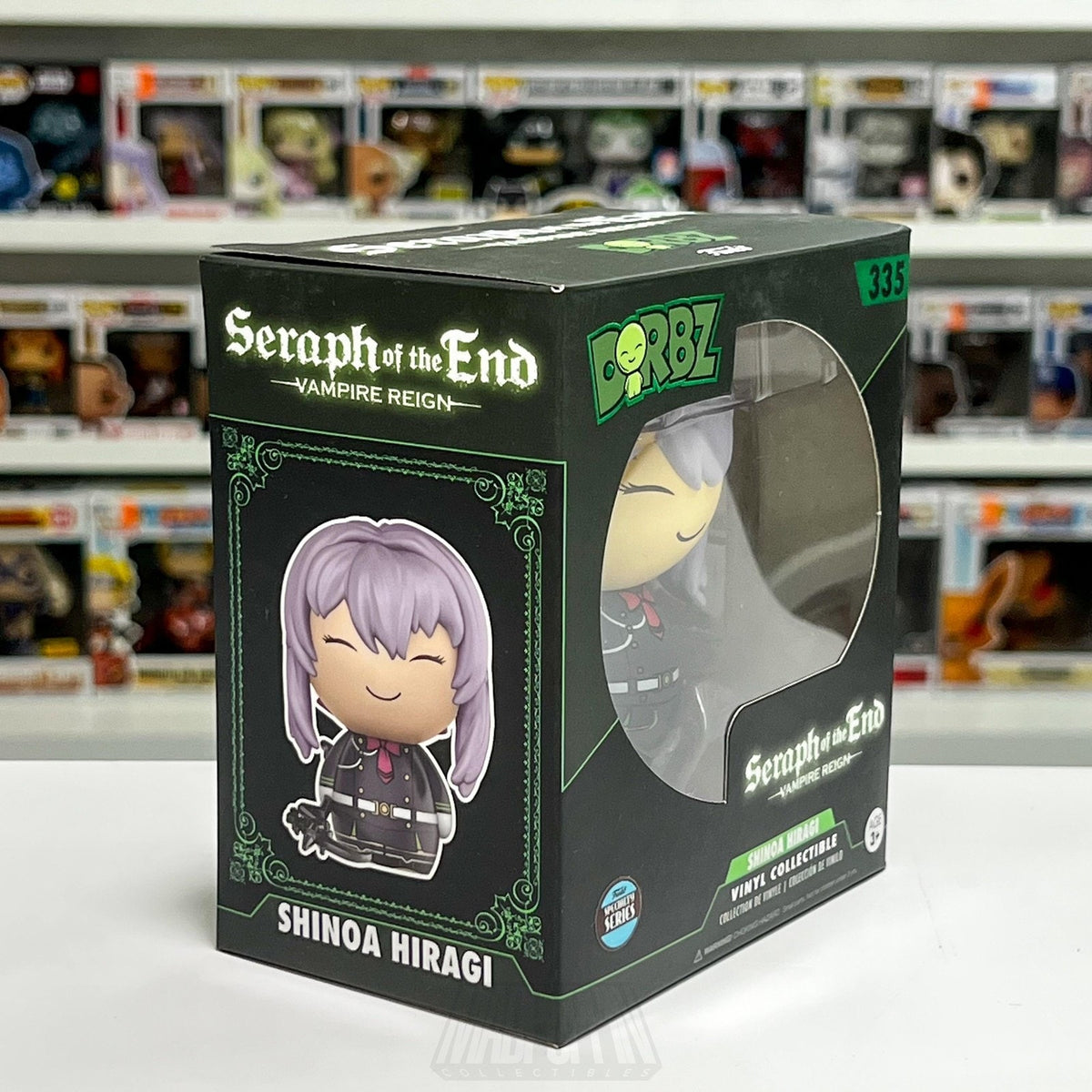 Funko Dorbz Anime Seraph of the End Shinoa Hiragi Specialty Series 335 Figure