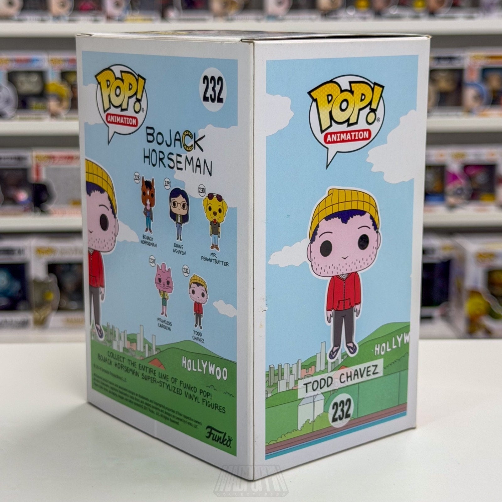 Funko Pop Animation BoJack Horseman Todd Chavez 232 Netflix TV Show Vinyl Figure