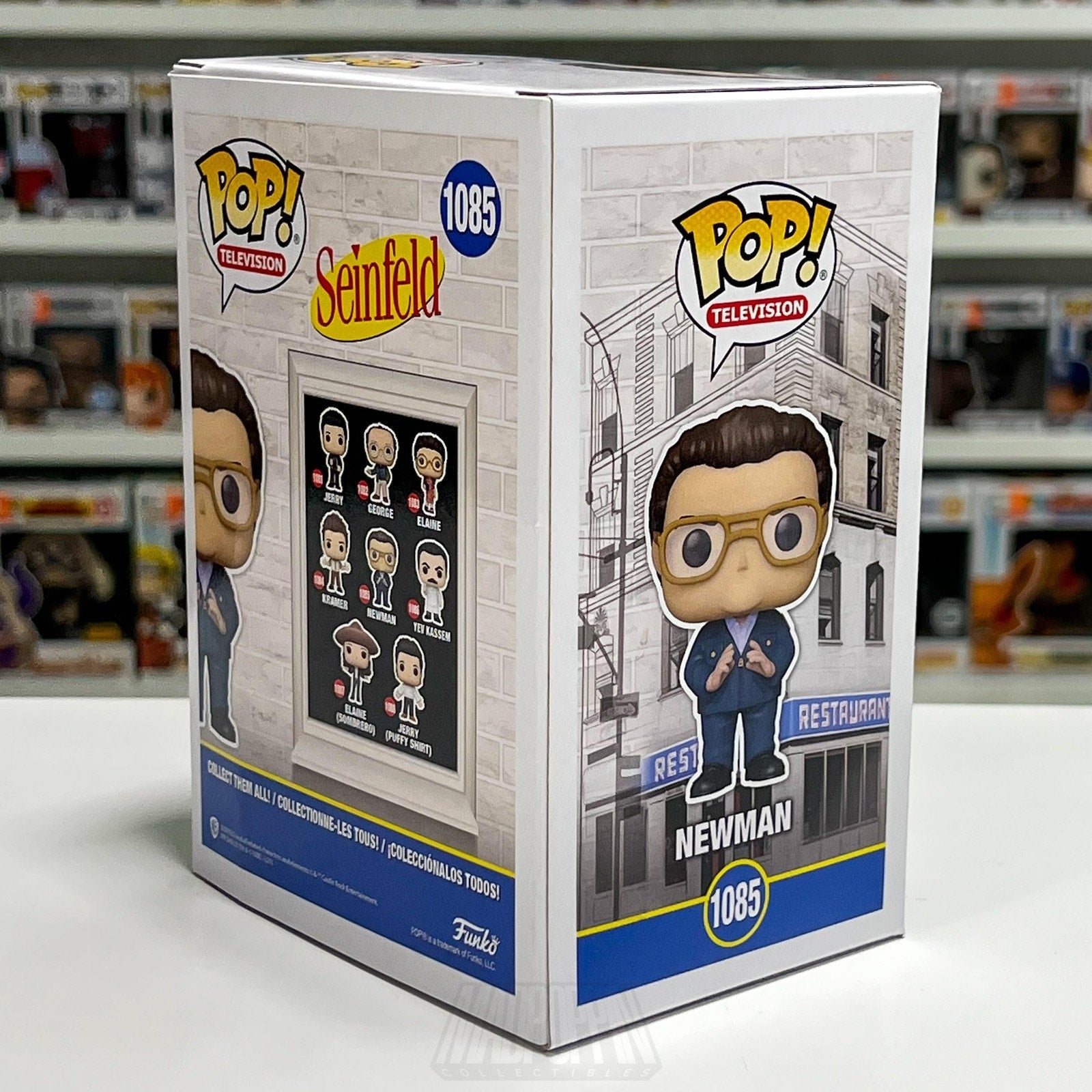 Funko Pop TV Seinfeld Newman 1085 Comedy Sitcom Vinyl Figure
