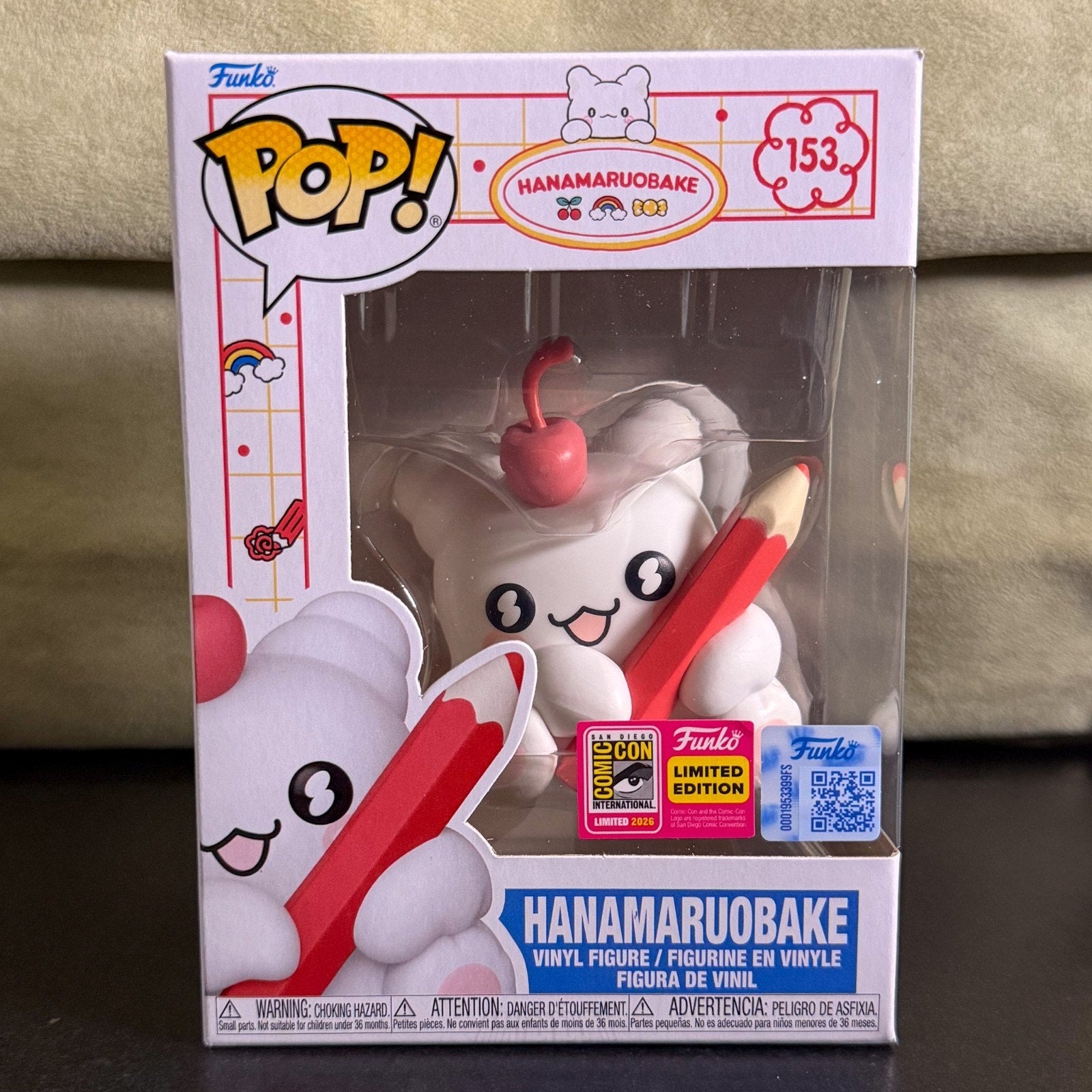 Funko Pop Sanrio Hanamaruobake 153 SDCC 2026 Cute Kawaii Toy Vinyl Figure
