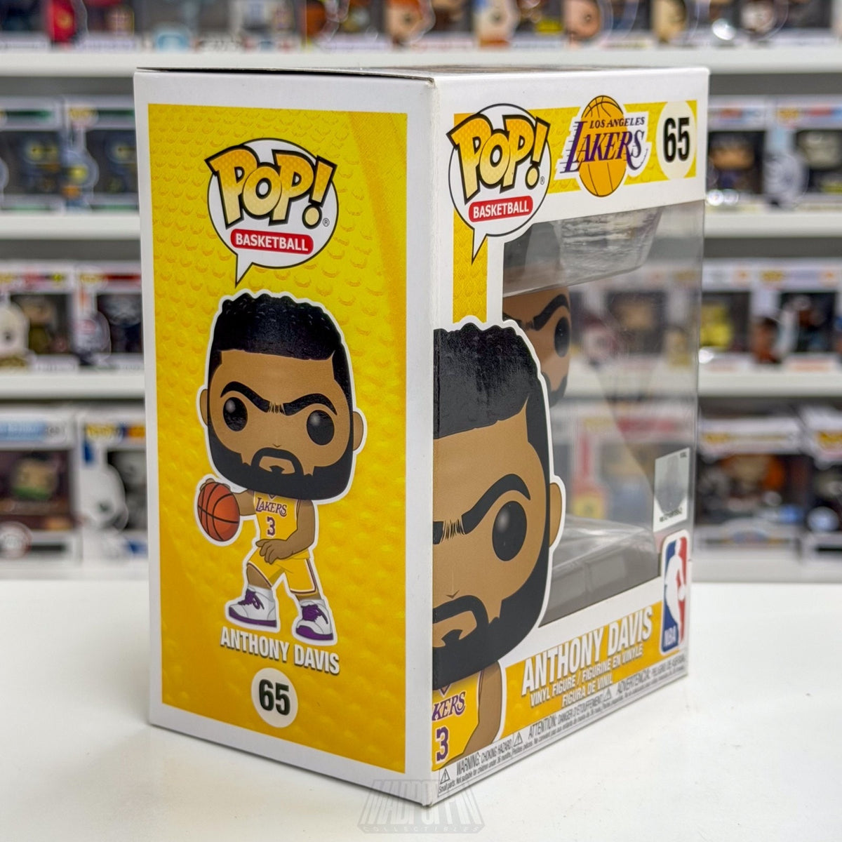 Funko Pop NBA Basketball Los Angeles Lakers Anthony Davis 65 Toy Vinyl Figure