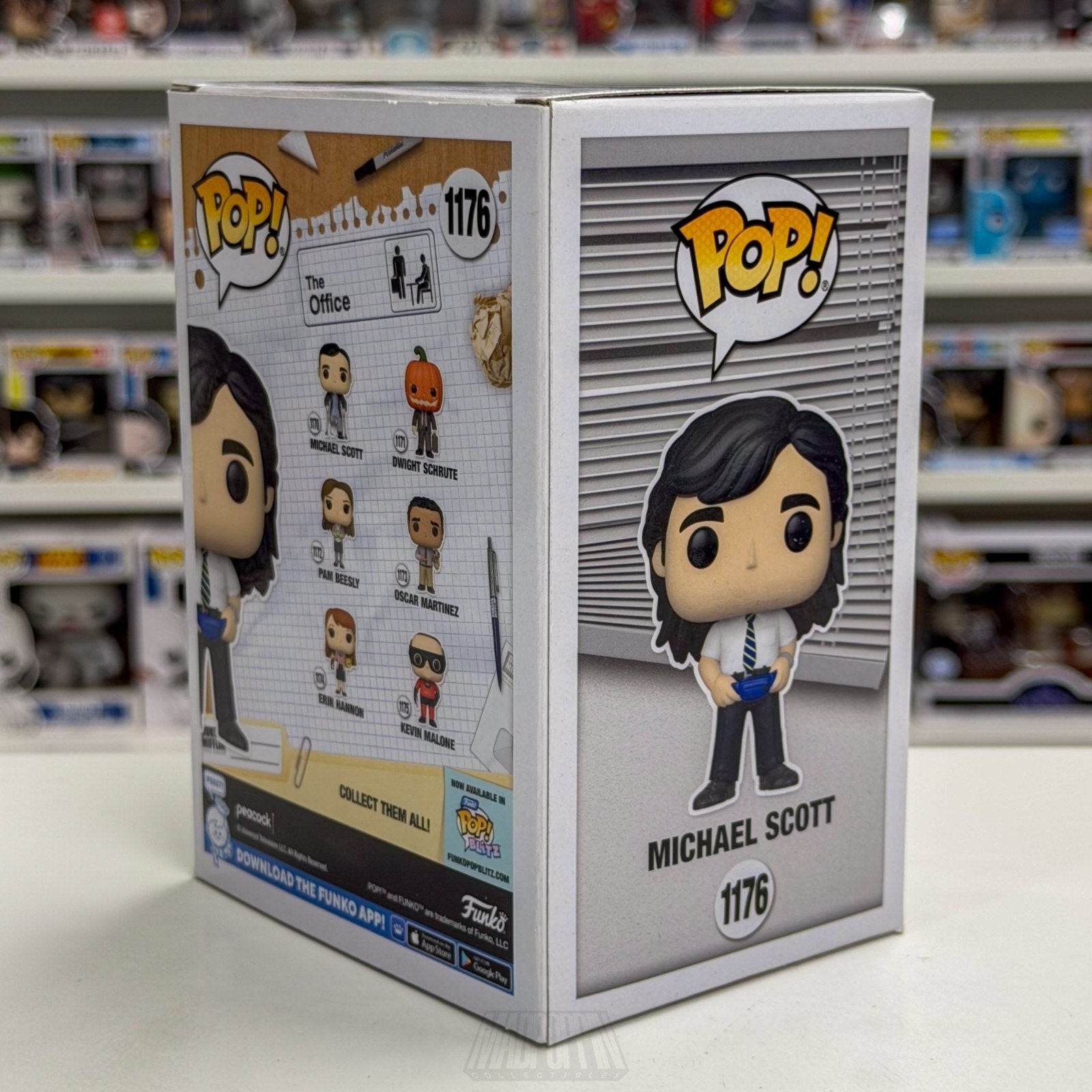 Funko Pop TV The Office Young Michael Scott Exclusive 1176 Boss Toy Vinyl Figure