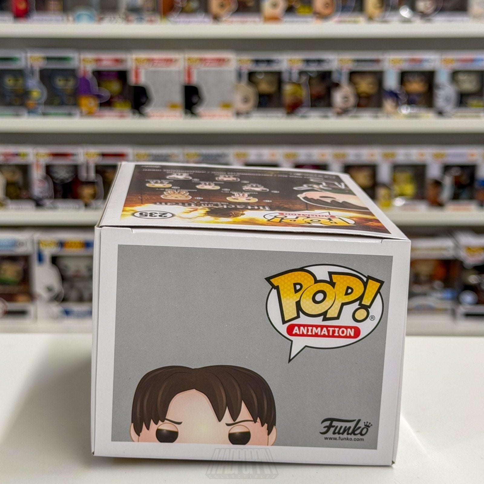 Funko Pop Anime Attack on Titan Levi Ackerman 235 Japanese Manga Vinyl Figure