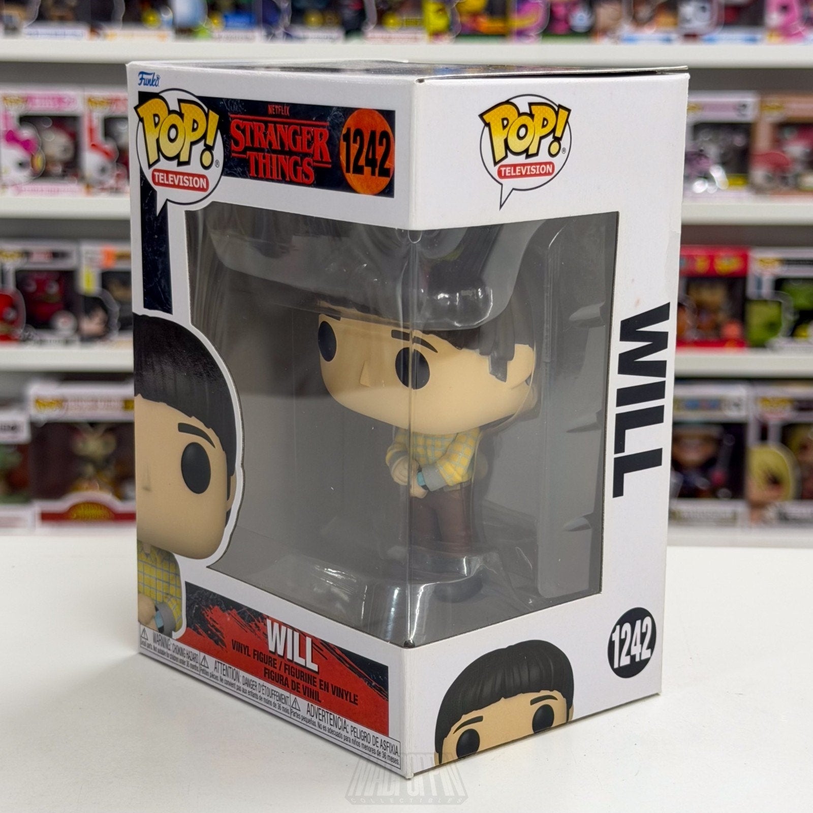Funko Pop TV Stranger Things Will Byers 1242 Netflix Season 4 Toy Vinyl Figure