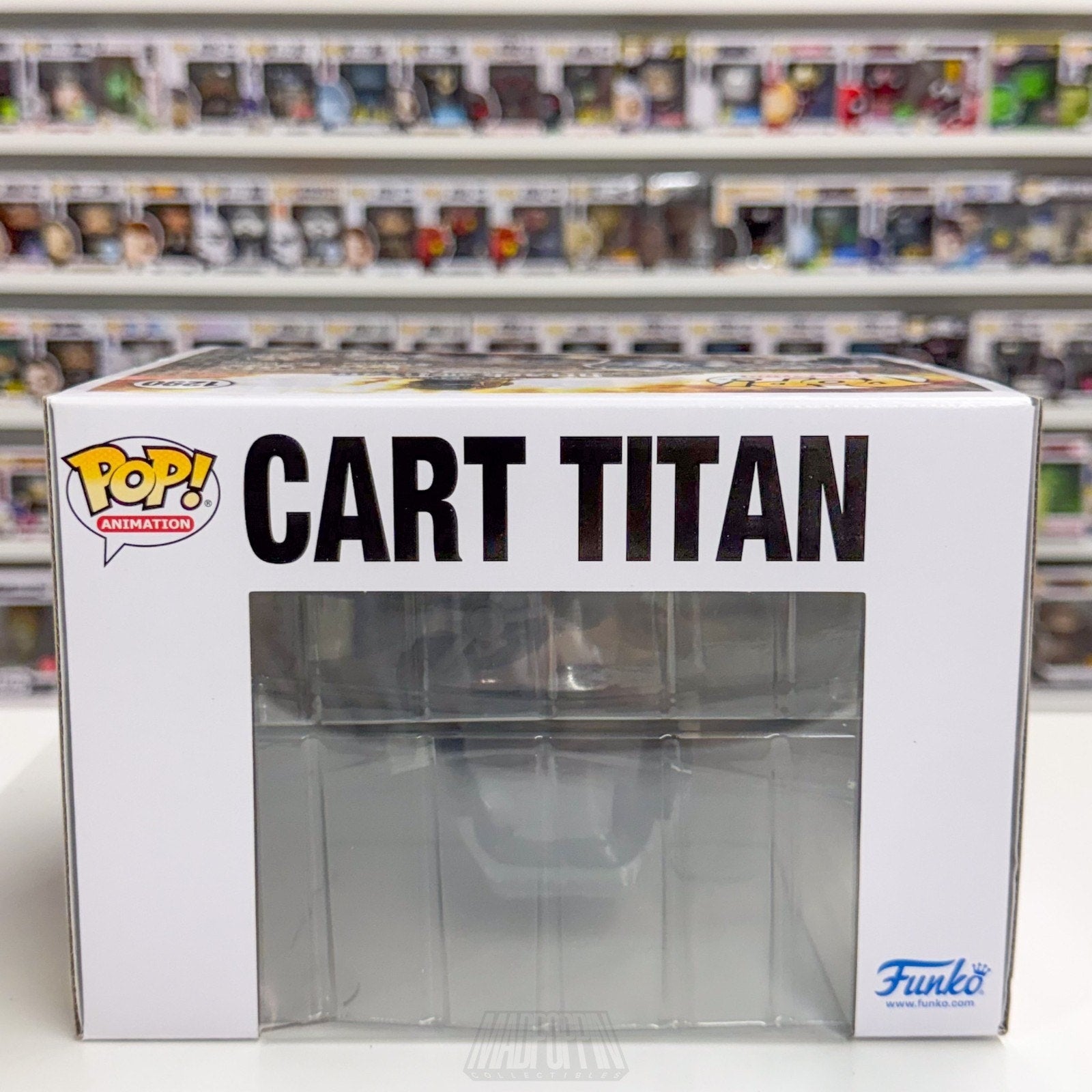 Funko Pop Anime Attack on Titan Cart Titan Specialty Series 1290 6" Vinyl Figure