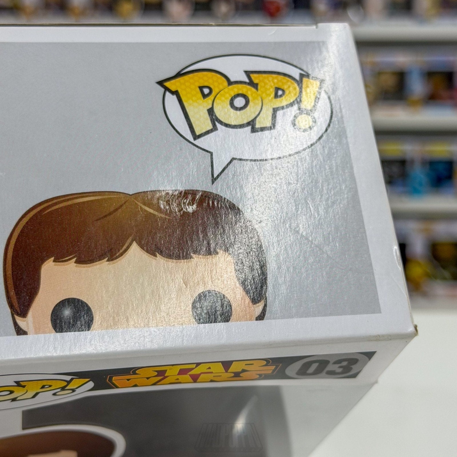 Funko Pop Star Wars Han Solo Black Box Vaulted Edition 03 Smuggler Vinyl Figure