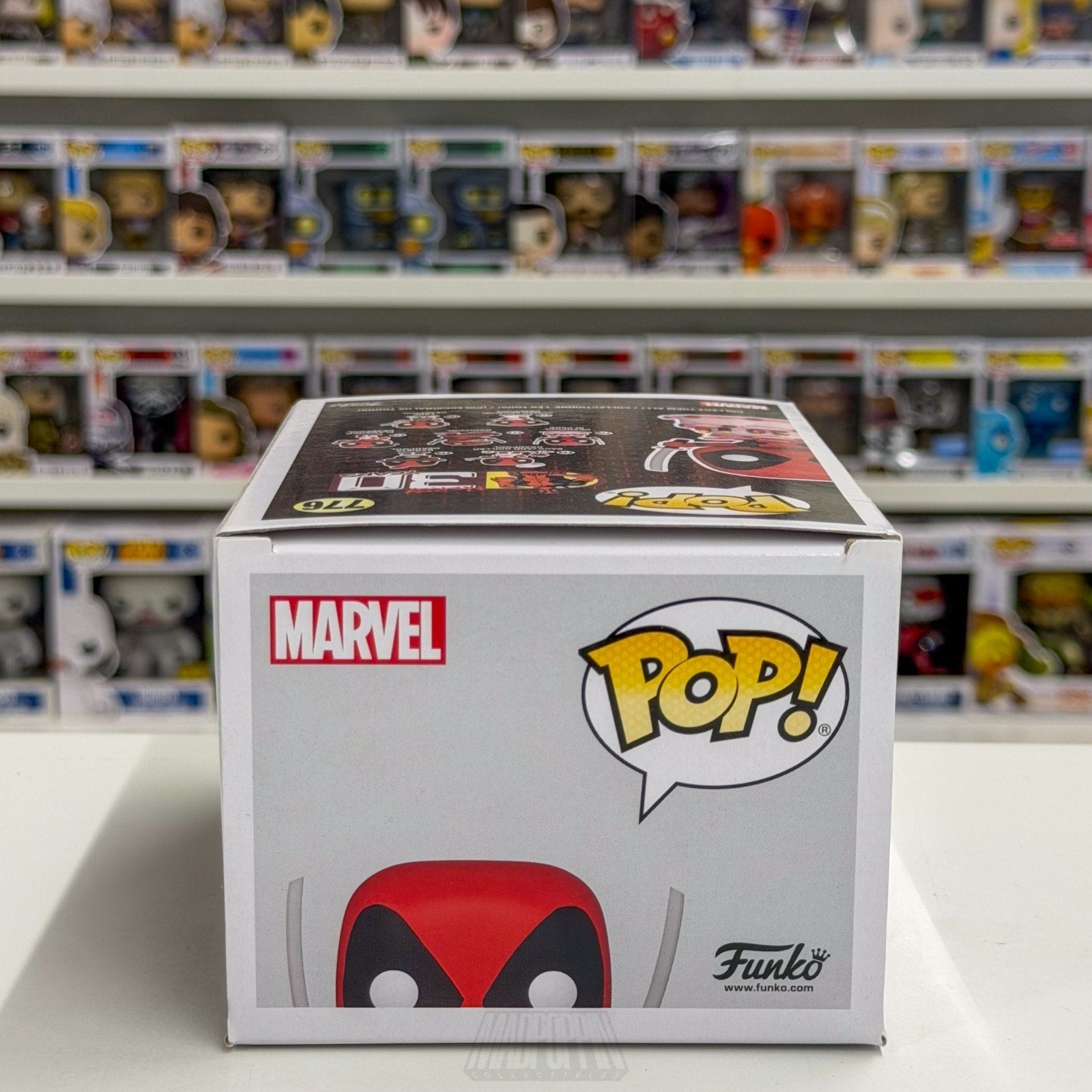 Funko Pop Marvel Deadpool in Cake Metallic 7-Eleven 776 Mutant Merc Toy Figure