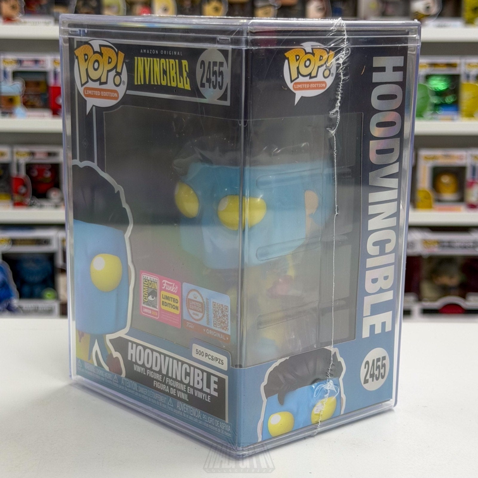 Funko Pop Invincible Hoodvincible 2455 SDCC 2026 LE 500 Official Toy CON STICKER