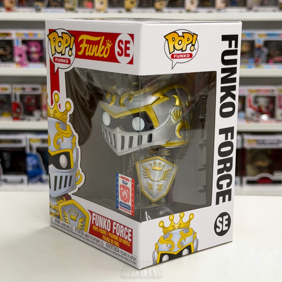 Funko Pop Funko Force FunKon Fundays Games & Box of Fun SE Knight Vinyl Figure