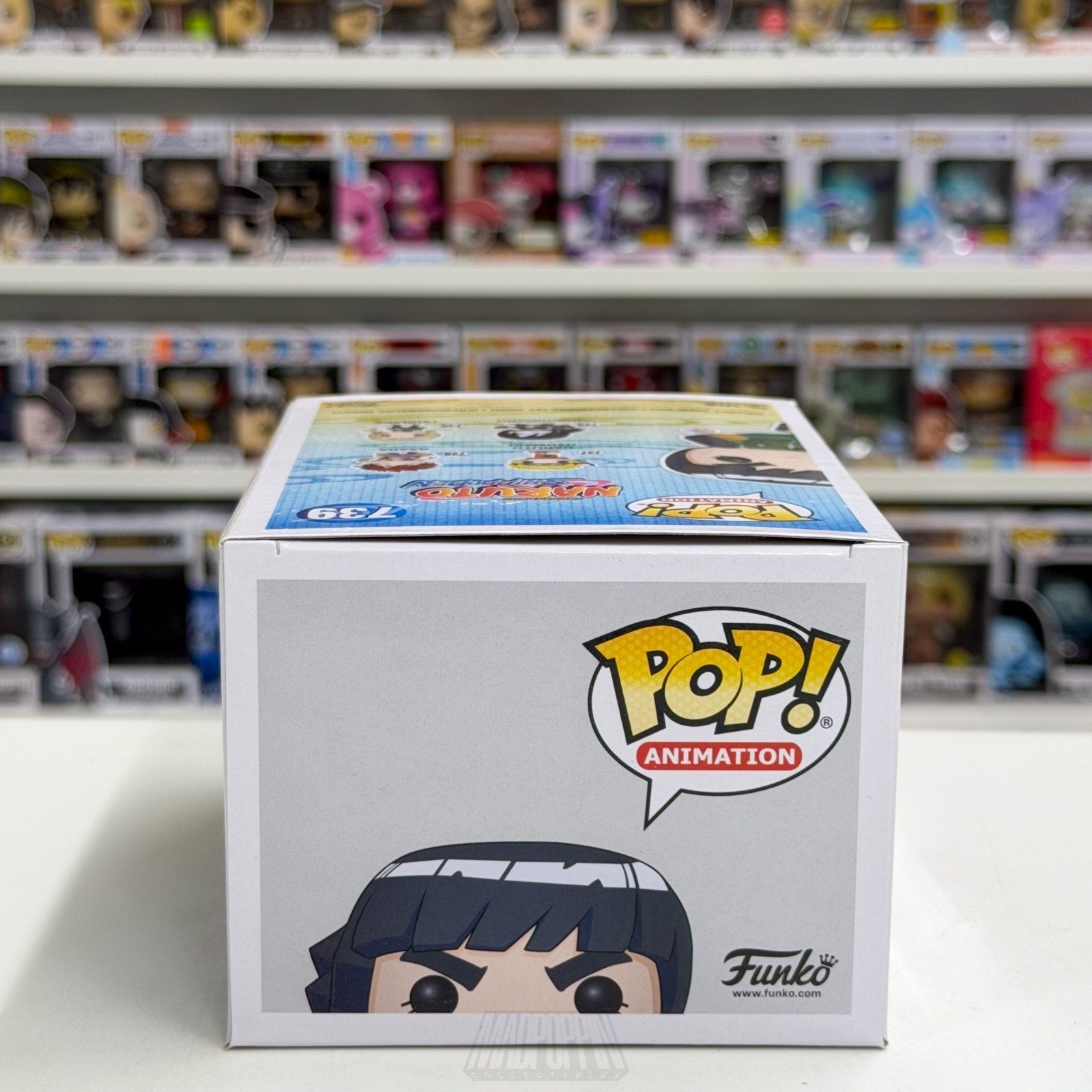 Funko Pop Anime Naruto Rock Lee Hot Topic 739 Vinyl Figure