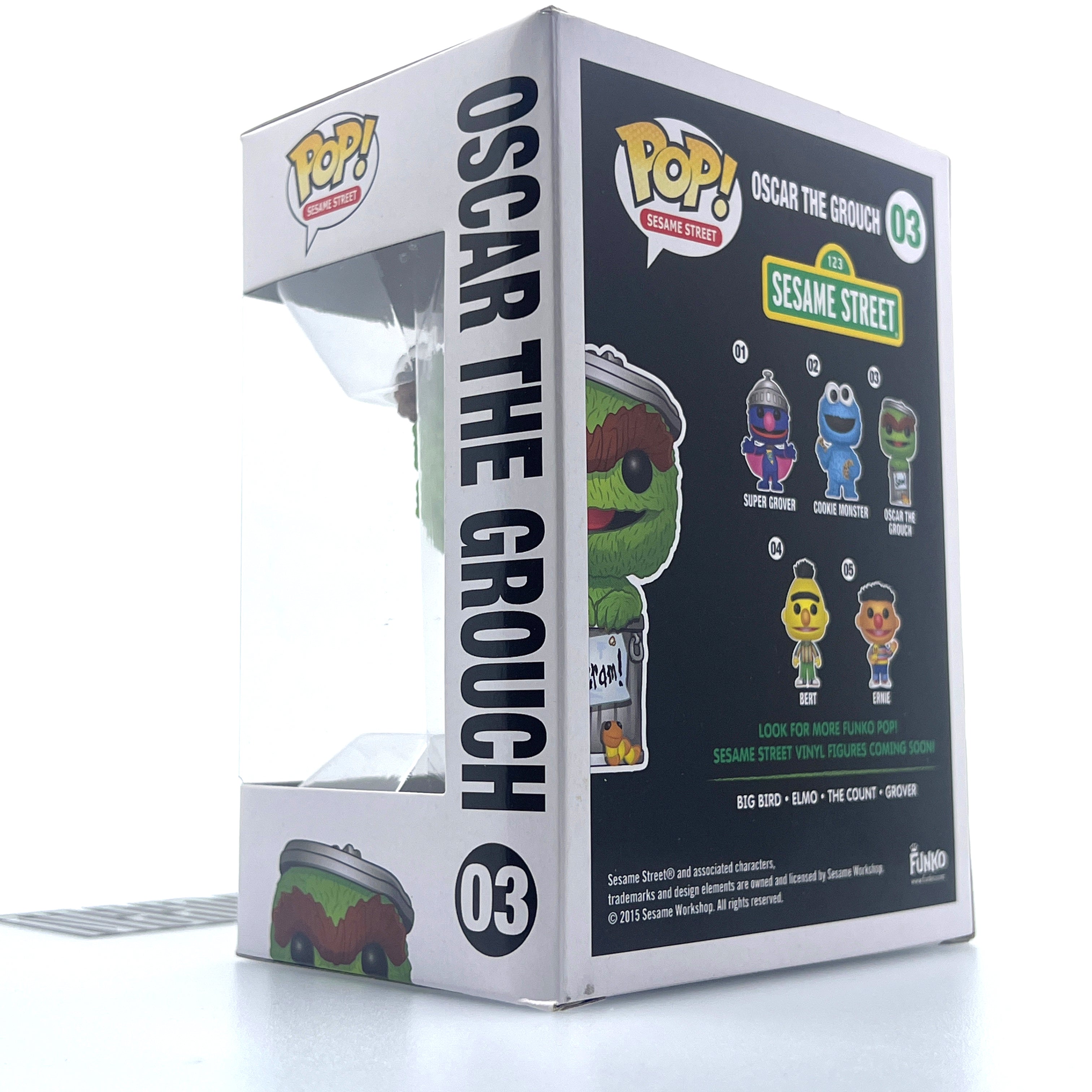 Funko Pop 123 Sesame Street Oscar The Grouch Vaulted 03