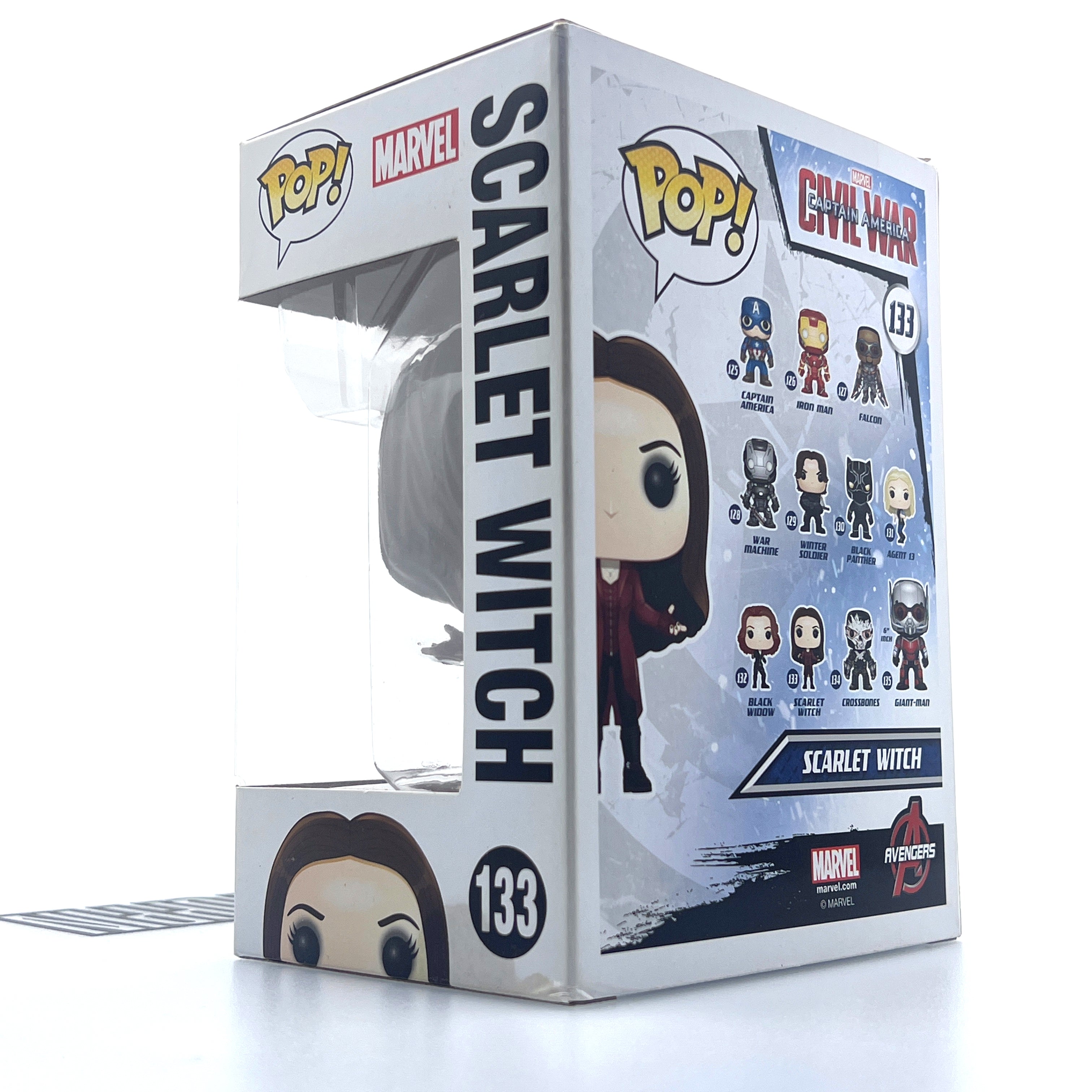 Funko Pop Marvel Captain America Civil War Scarlet Witch Vaulted 133