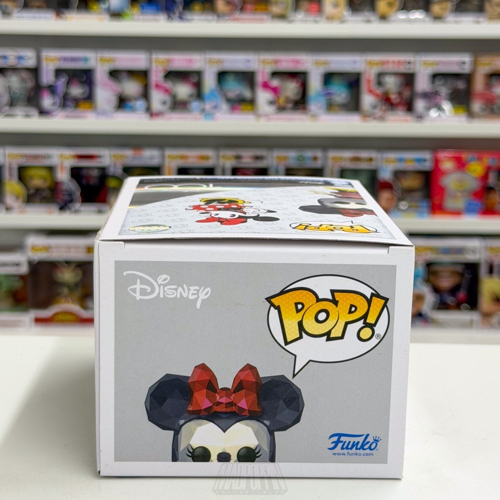 Funko Pop Disney 100 Minnie Mouse Facet Exclusive 1312 Mickey Toy Vinyl Figure