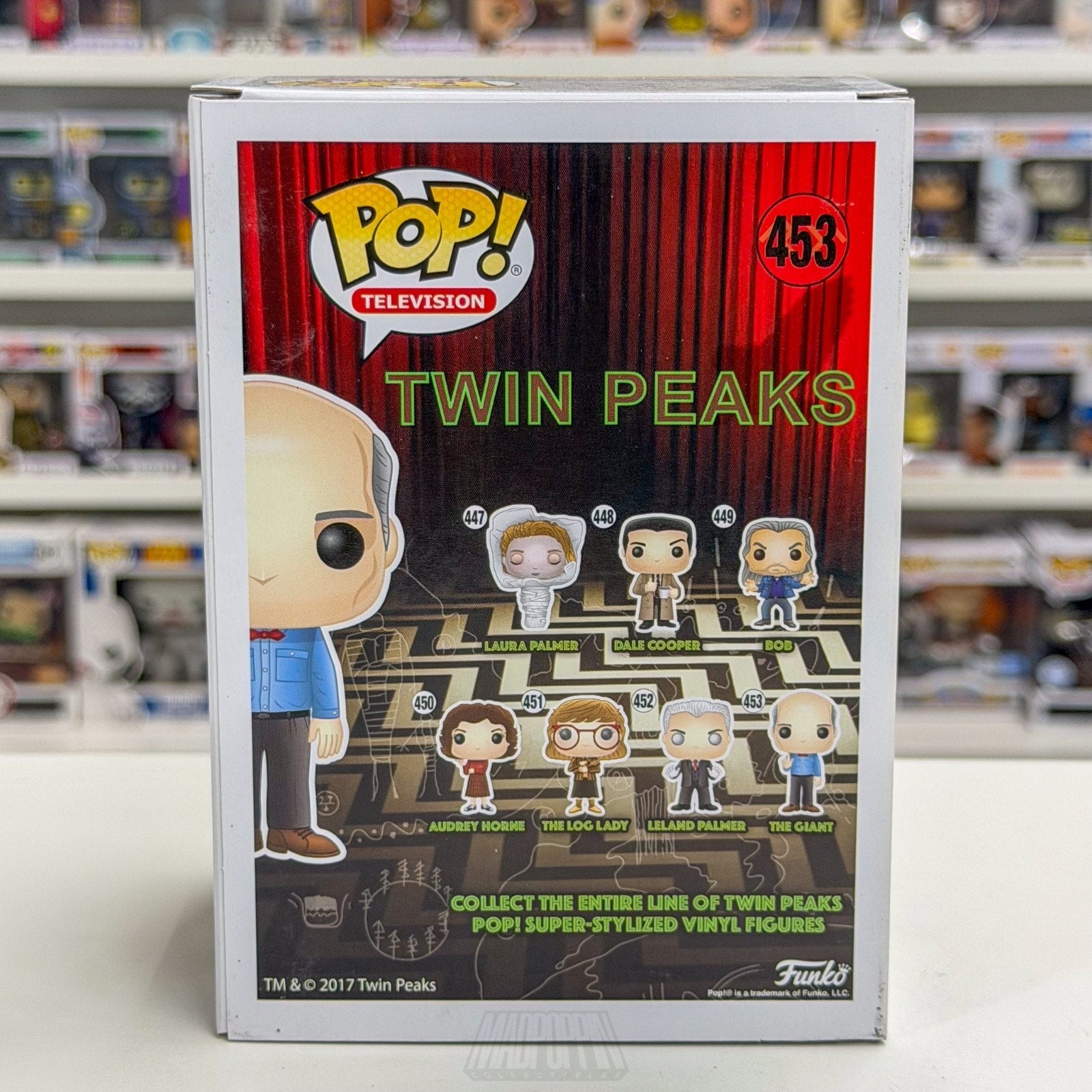 Funko Pop TV Twin Peaks The Giant 453 Spirit Vaulted Rare Toy Vinyl Figure